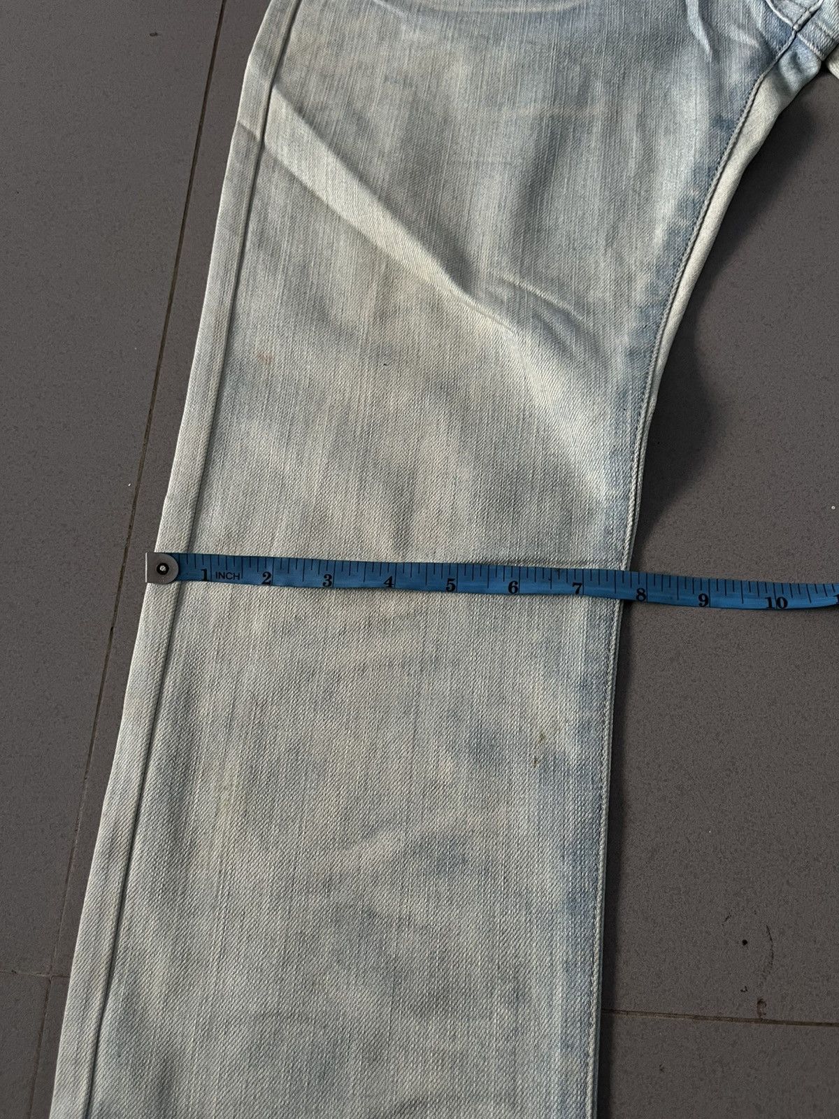 Tornado Mart TORNADO MART JAPANESE DENIM JEANS BASIC BLUE FADE PANTS Size US 30 / EU 46 - 14 Thumbnail