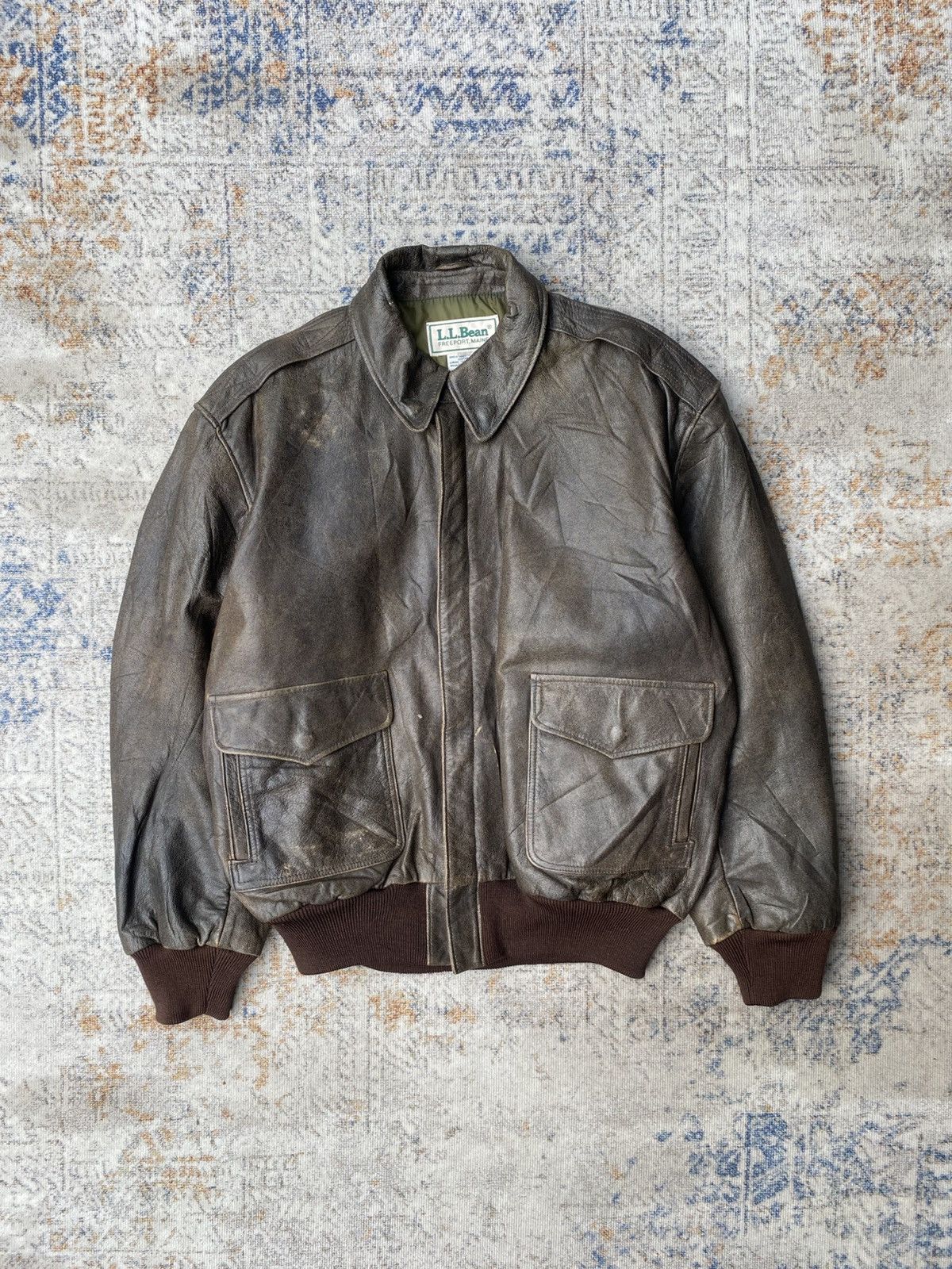 Men's L.L. Bean Leather Jackets | Grailed