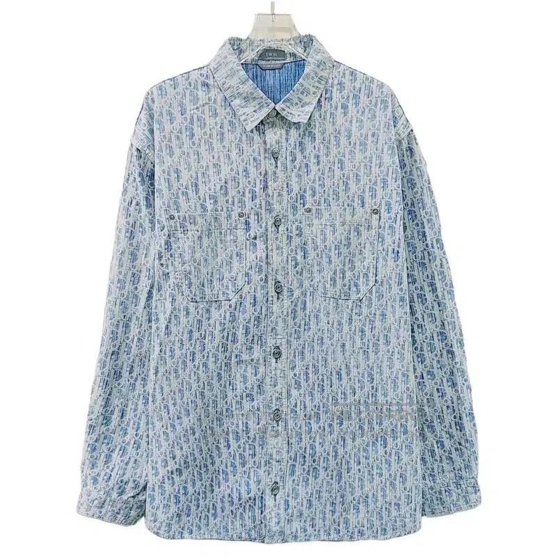 Dior Dior Light Blue Cotton Women's Shirt . Size M / US 6-8 / IT 42-44 - 1 Thumbnail