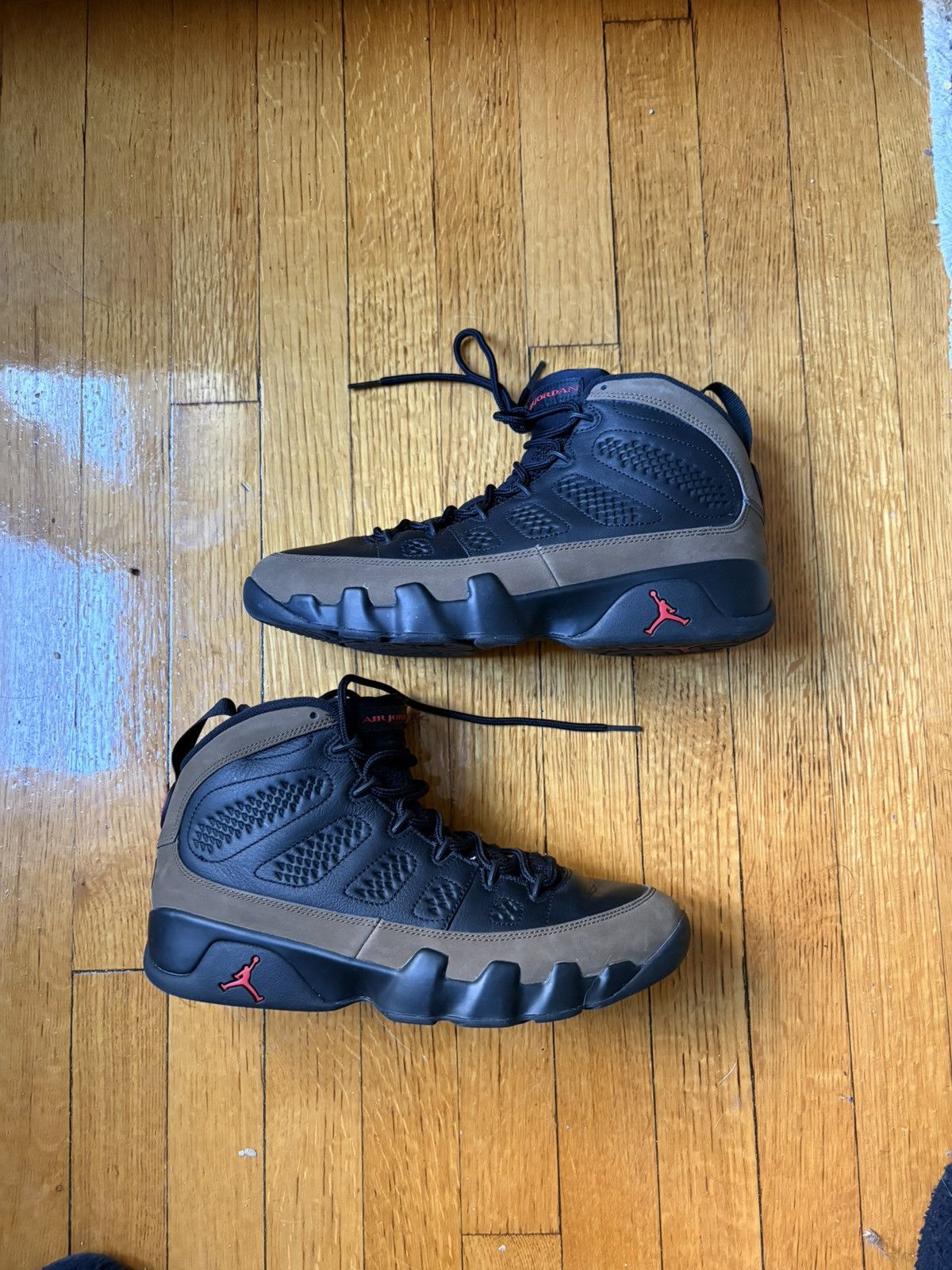 Jordan Brand Retro Olive Jordan 9s Size US 10 / EU 43 - 5 Thumbnail