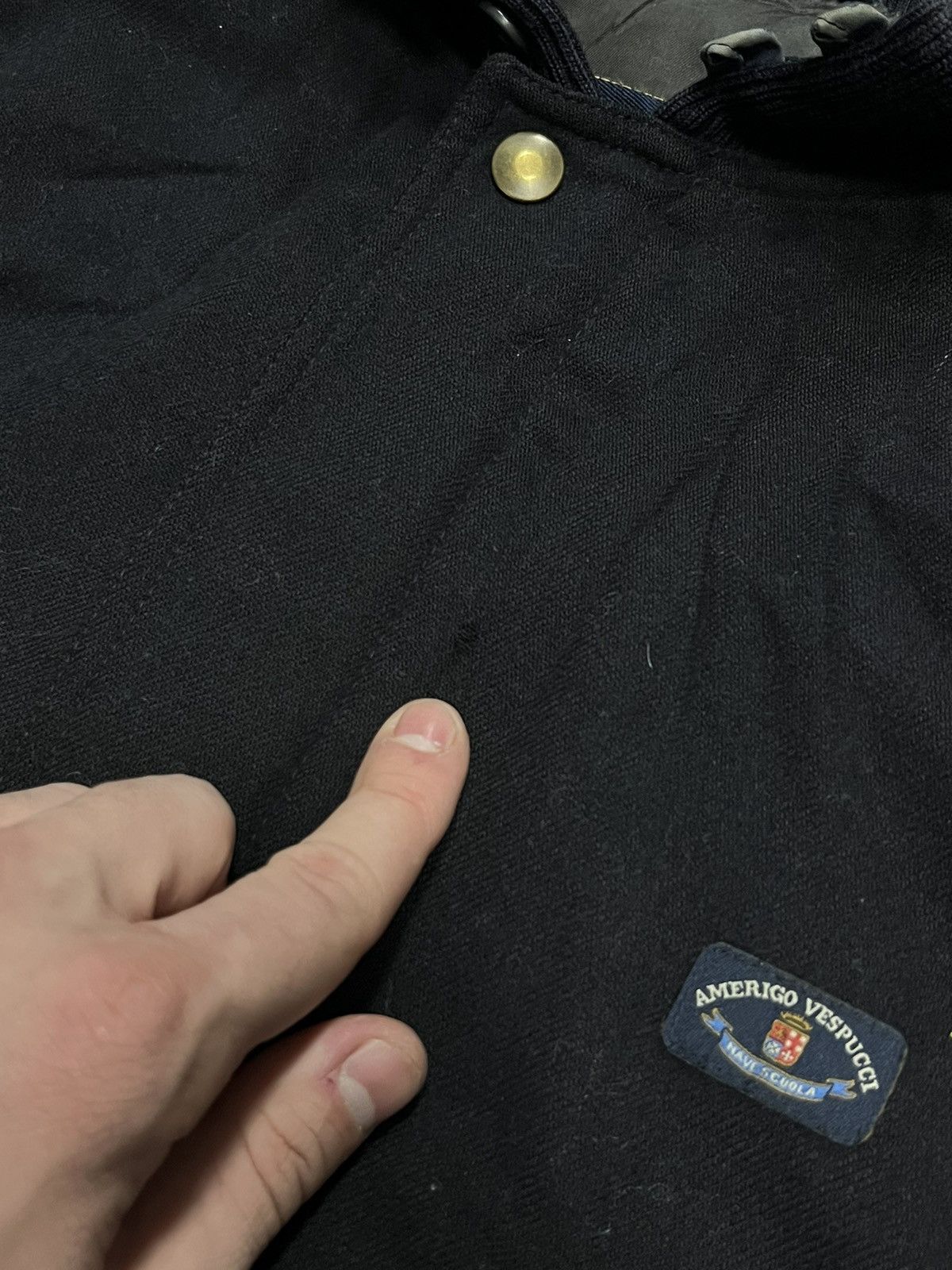 Vintage Vintage Bomber Jacket Amerigo Vespucci Rare Size US L / EU 52-54 / 3 - 10 Thumbnail