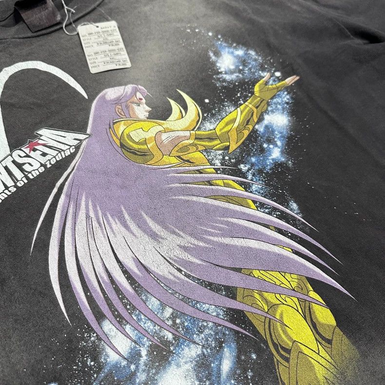 Saint Michael Saint Michael Gold Saints washed black short sleeves Size US XXL / EU 58 / 5 - 3 Thumbnail