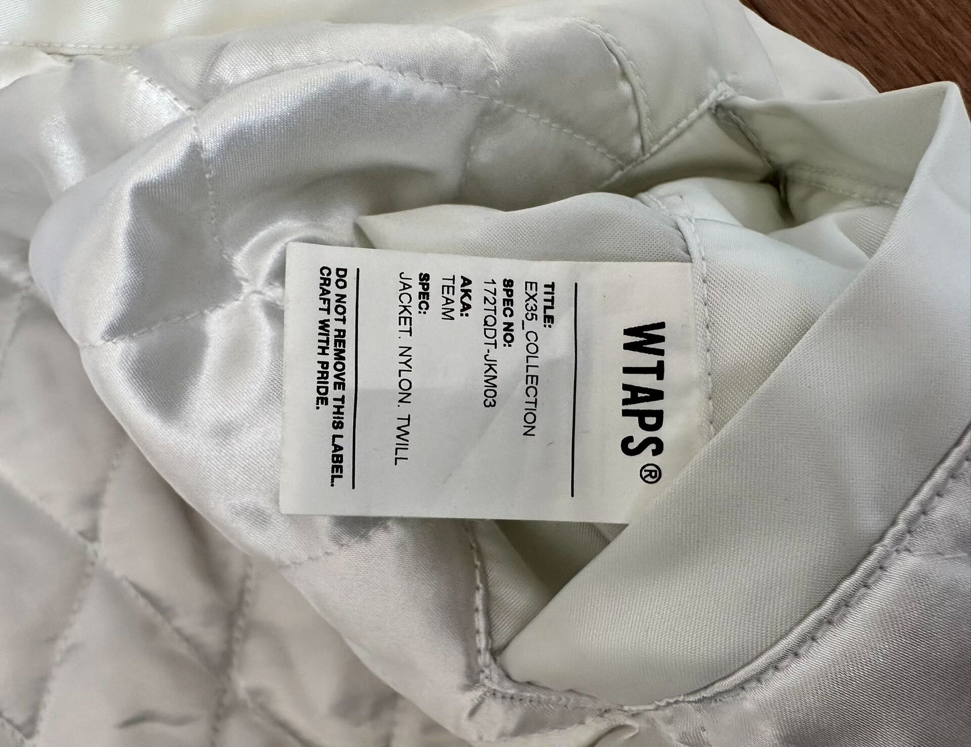 Wtaps WTAPS 17AW TEAM Nylon Twill Jacket Size US M / EU 48-50 / 2 - 4 Thumbnail