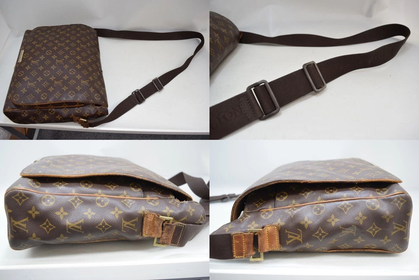 Louis Vuitton Louis Vuitton Abbesses Monogram Canvas Crossbody Bag M45257 Size ONE SIZE - 6 Thumbnail