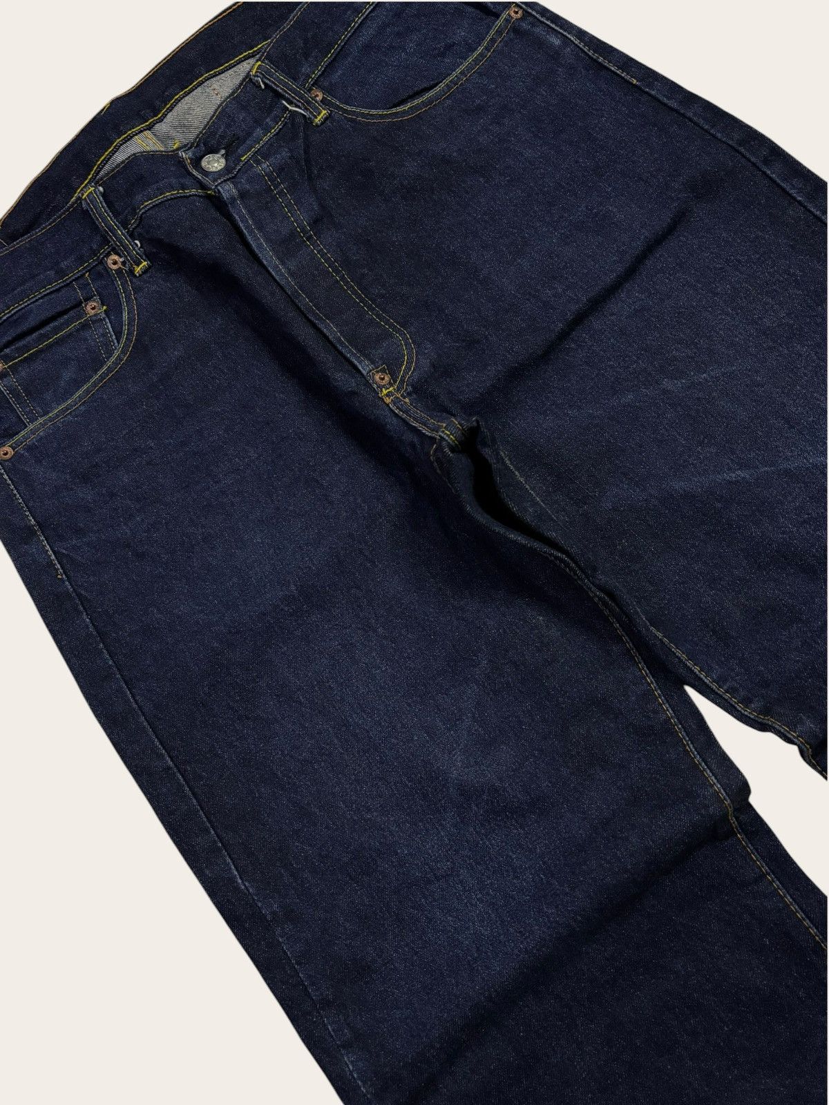 Evisu Japan Evisu No 2 Lot 2007 Buckle Back Jeans Size US 36 / EU 52 - 3 Thumbnail