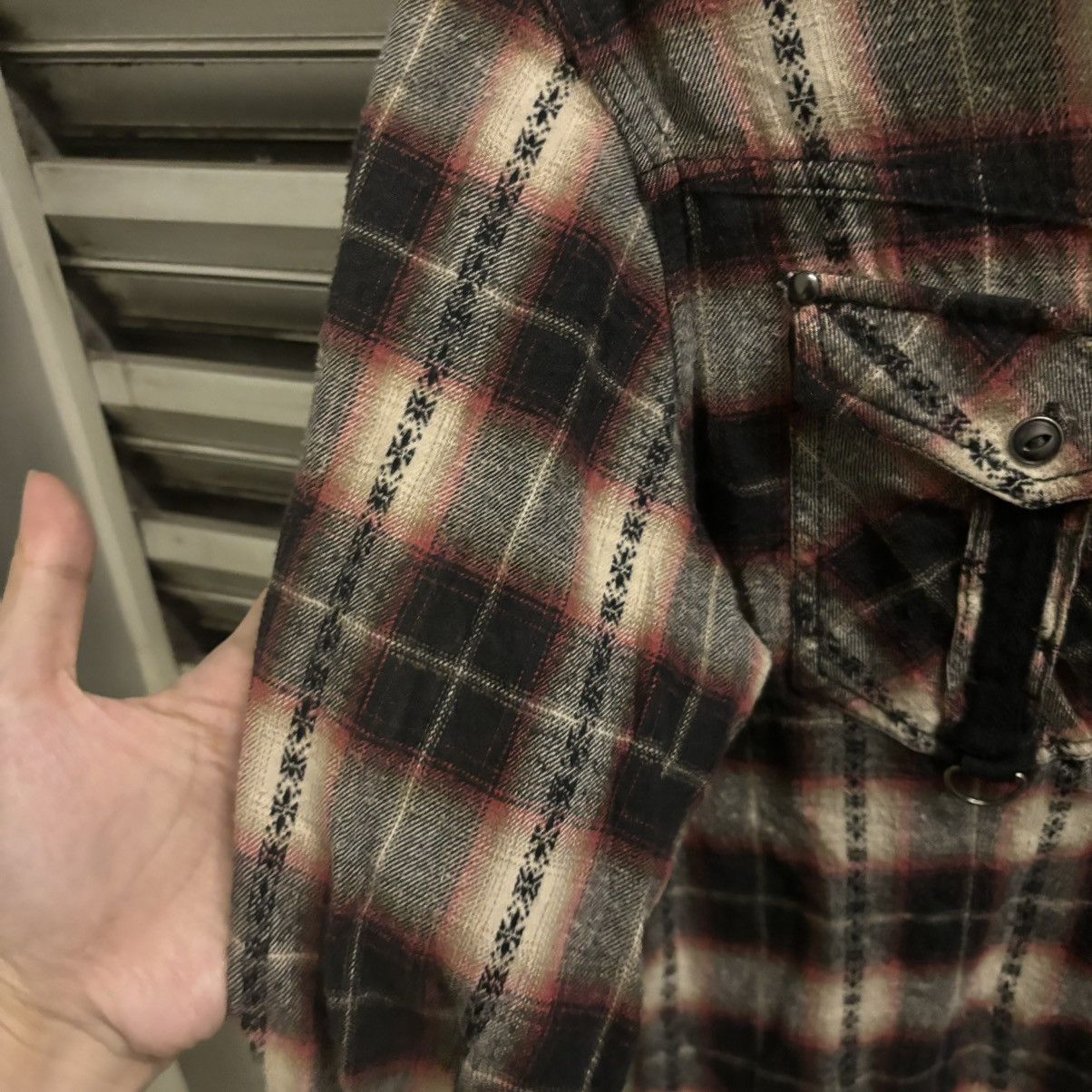 Vintage × Von Dutch Von Dutch Flannel Shirt Size US L / EU 52-54 / 3 - 4 Thumbnail
