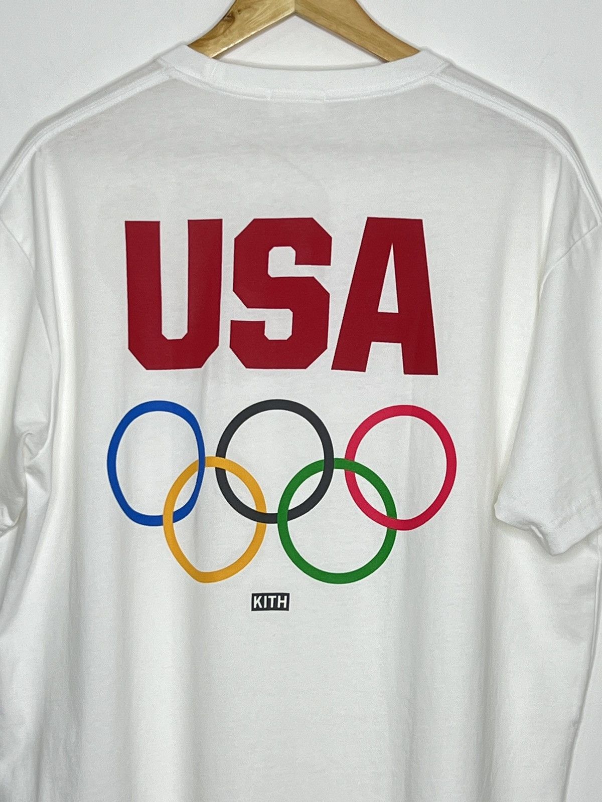 Kith Kith Olympics USA Olympics 2024 Vintage Tee Size US L / EU 52-54 / 3 - 4 Thumbnail