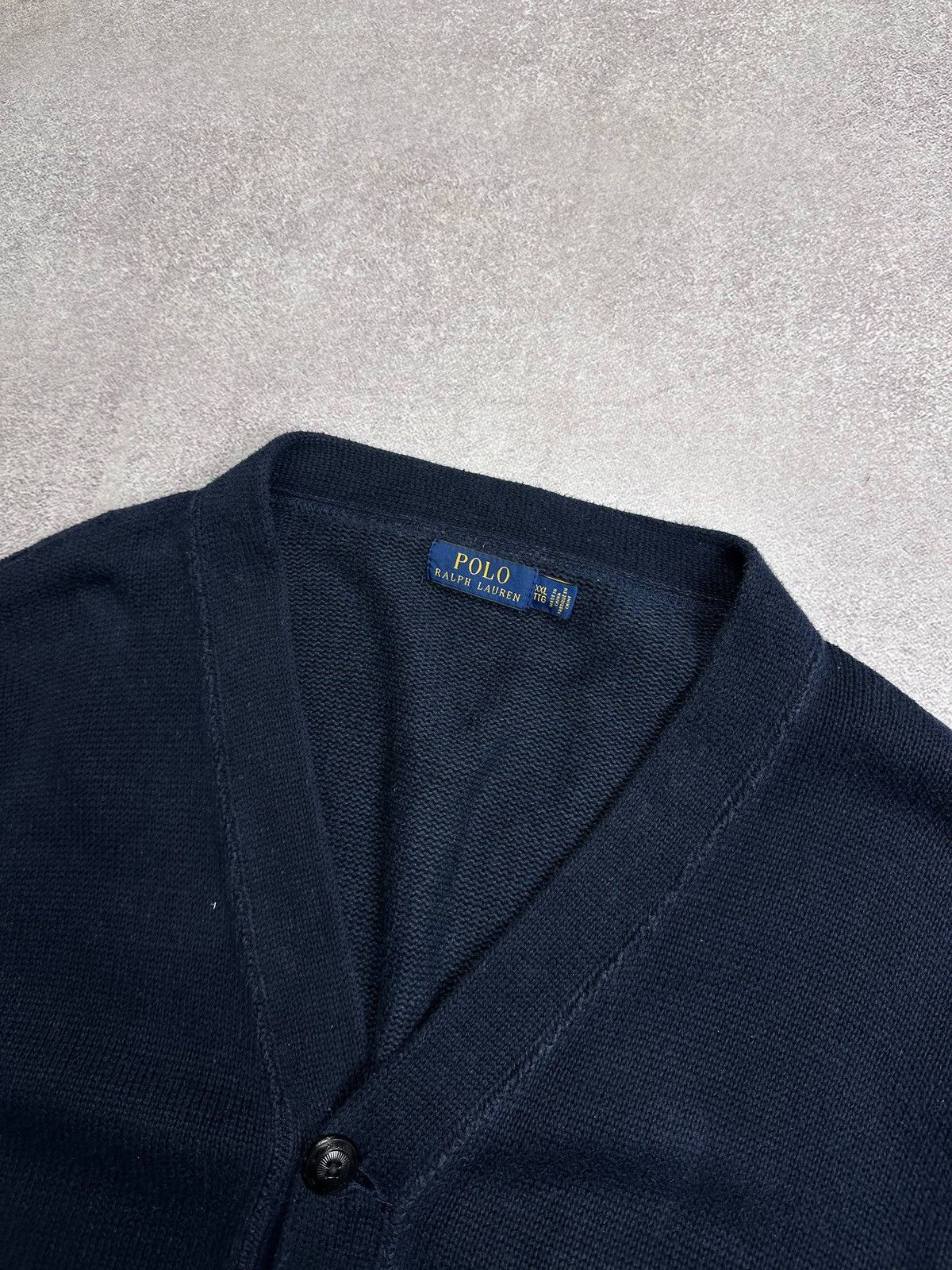 Polo Ralph Lauren Vintage Polo Ralph Lauren Heavy Knit Cardigan Sweater XXL Size US XXL / EU 58 / 5 - 4 Thumbnail