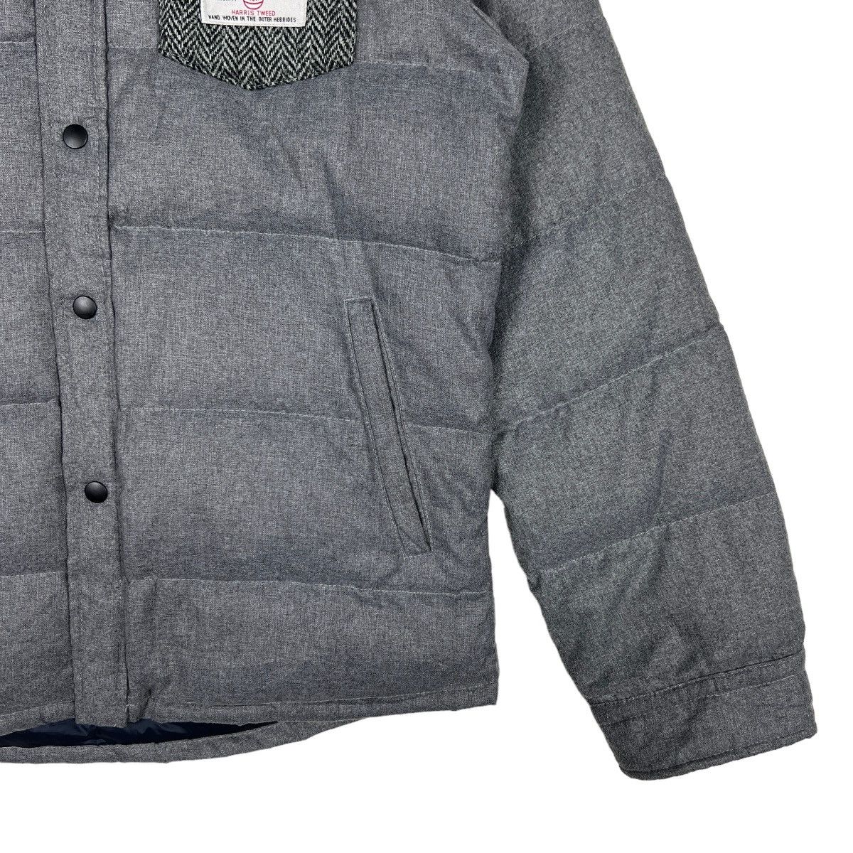 Harris Tweed 🔥 HARRIS TWEED POLAND DOWN PUFFER JACKET Size US M / EU 48-50 / 2 - 5 Thumbnail