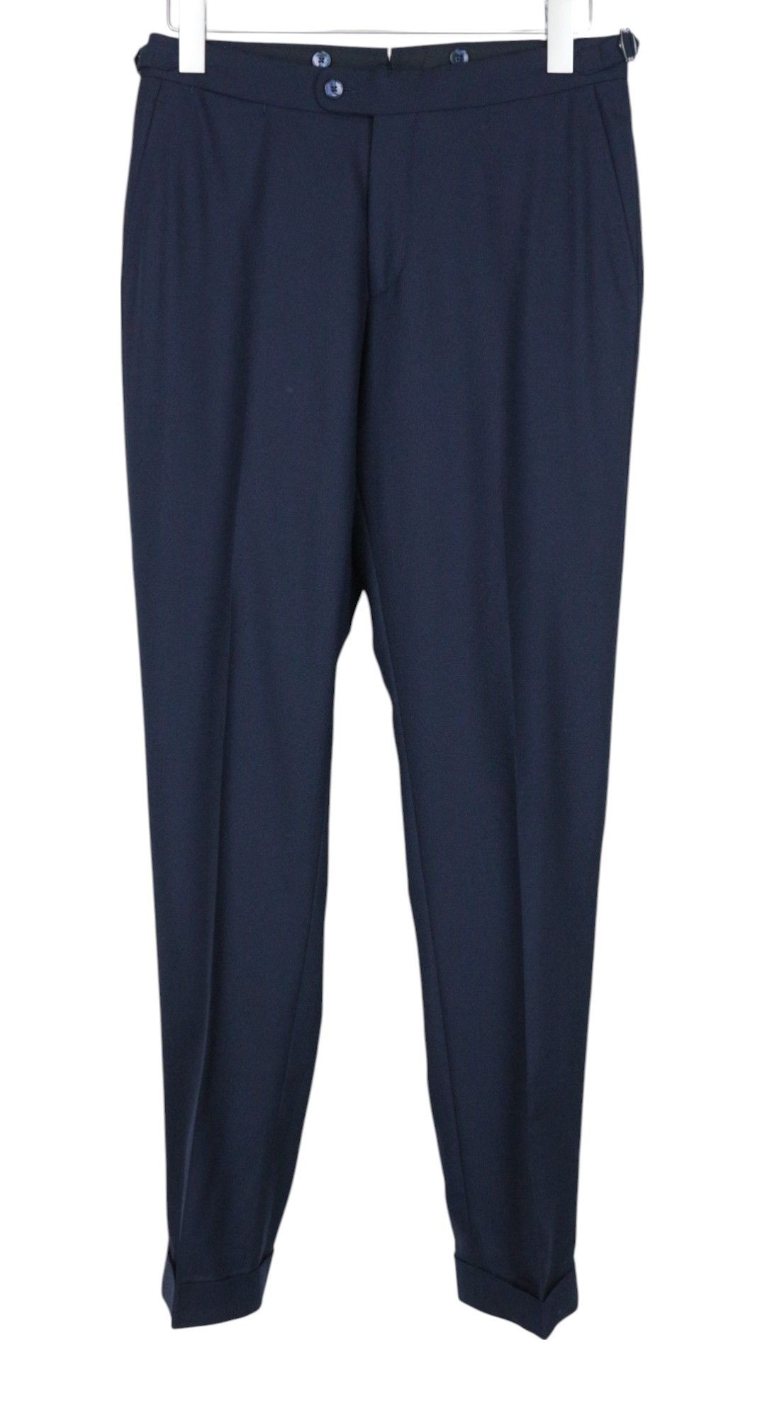 Suitsupply LA SPALLA UK36R Blue Wool 2 Piece Suit 67633 Size 36R - 7 Thumbnail