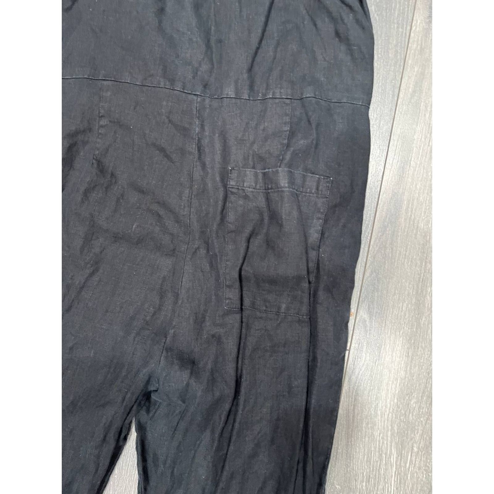 Everlane Everlane Women’s Black Pants Romper Sz 4 A003253 Size 27" / US 4 / IT 40 - 9 Thumbnail