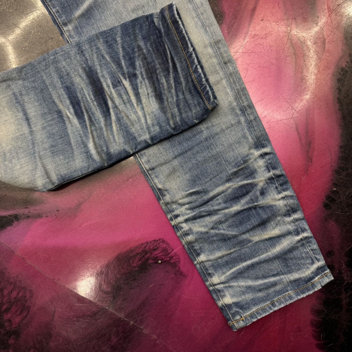 Amiri Amiri Stack Jeans Indigo Size US 38 / EU 54 - 5 Thumbnail