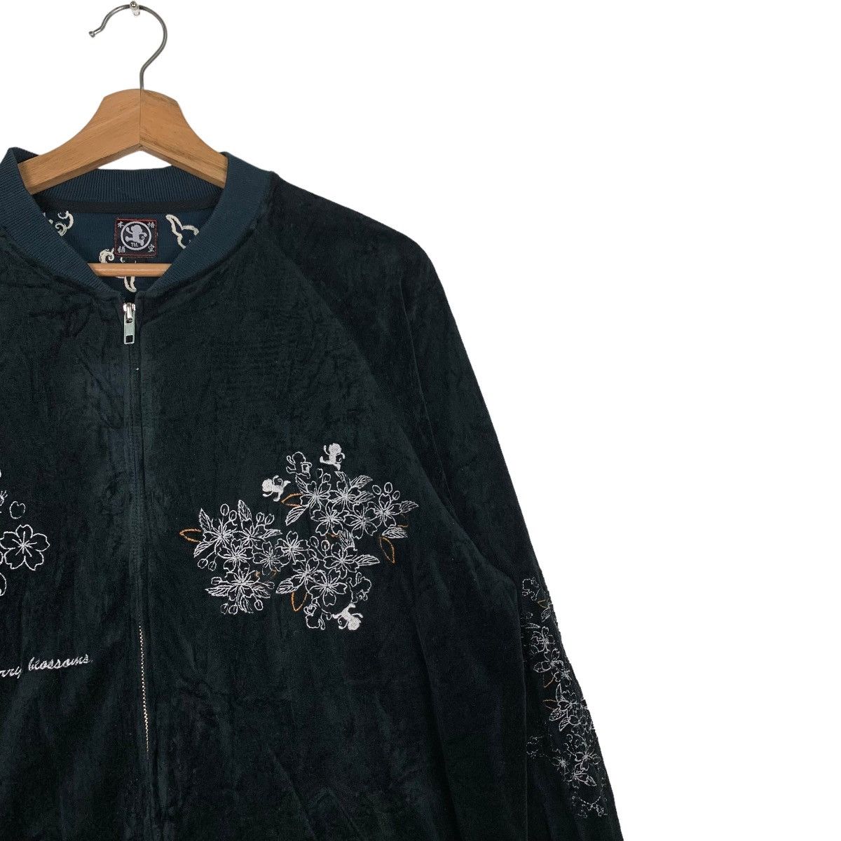 Japanese Brand GO COOL Power's Rock Embroidery Sukajan Jacket #0524-C24 Size US L / EU 52-54 / 3 - 5 Thumbnail
