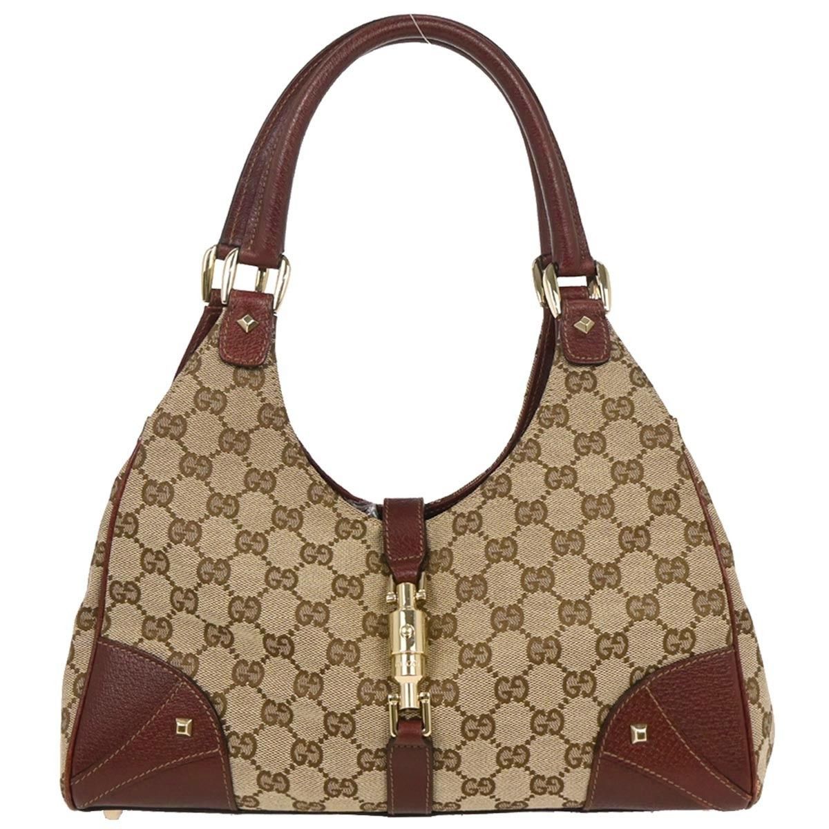 Gucci Gucci Joy Bardot Hobo GG Canvas Size ONE SIZE - 1 Thumbnail