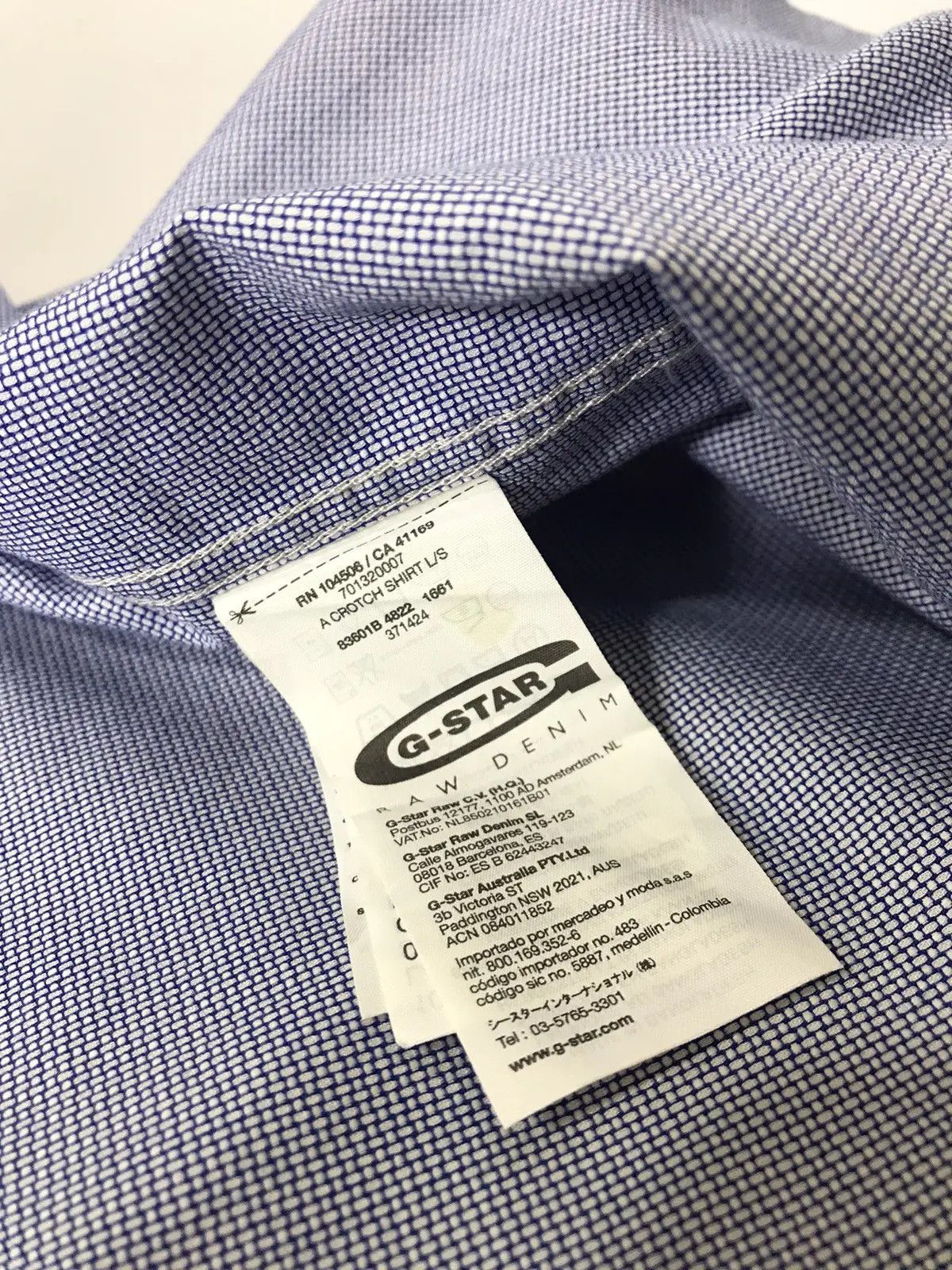 Designer × G-Star G-Star Raw shirt size S Size US S / EU 44-46 / 1 - 4 Thumbnail