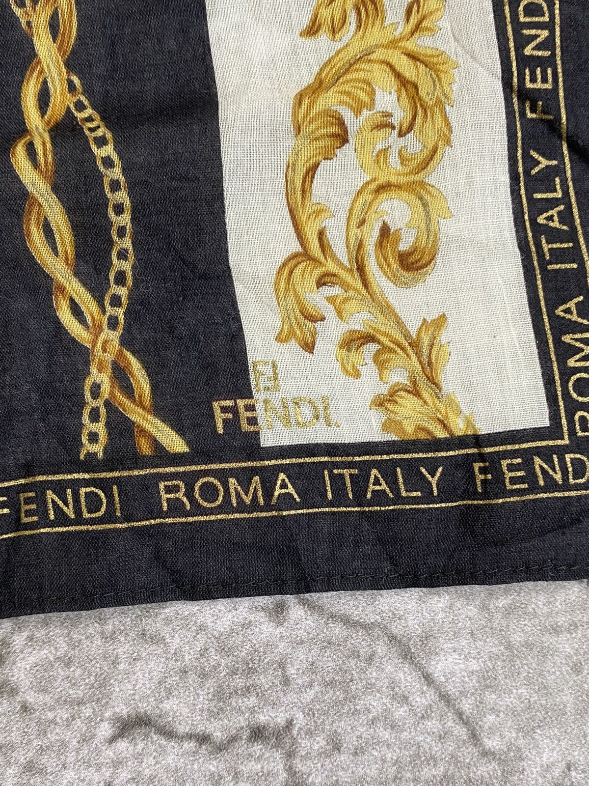 Fendi Fendi Handkerchief / Bandana / Neckerchief Size ONE SIZE - 3 Thumbnail