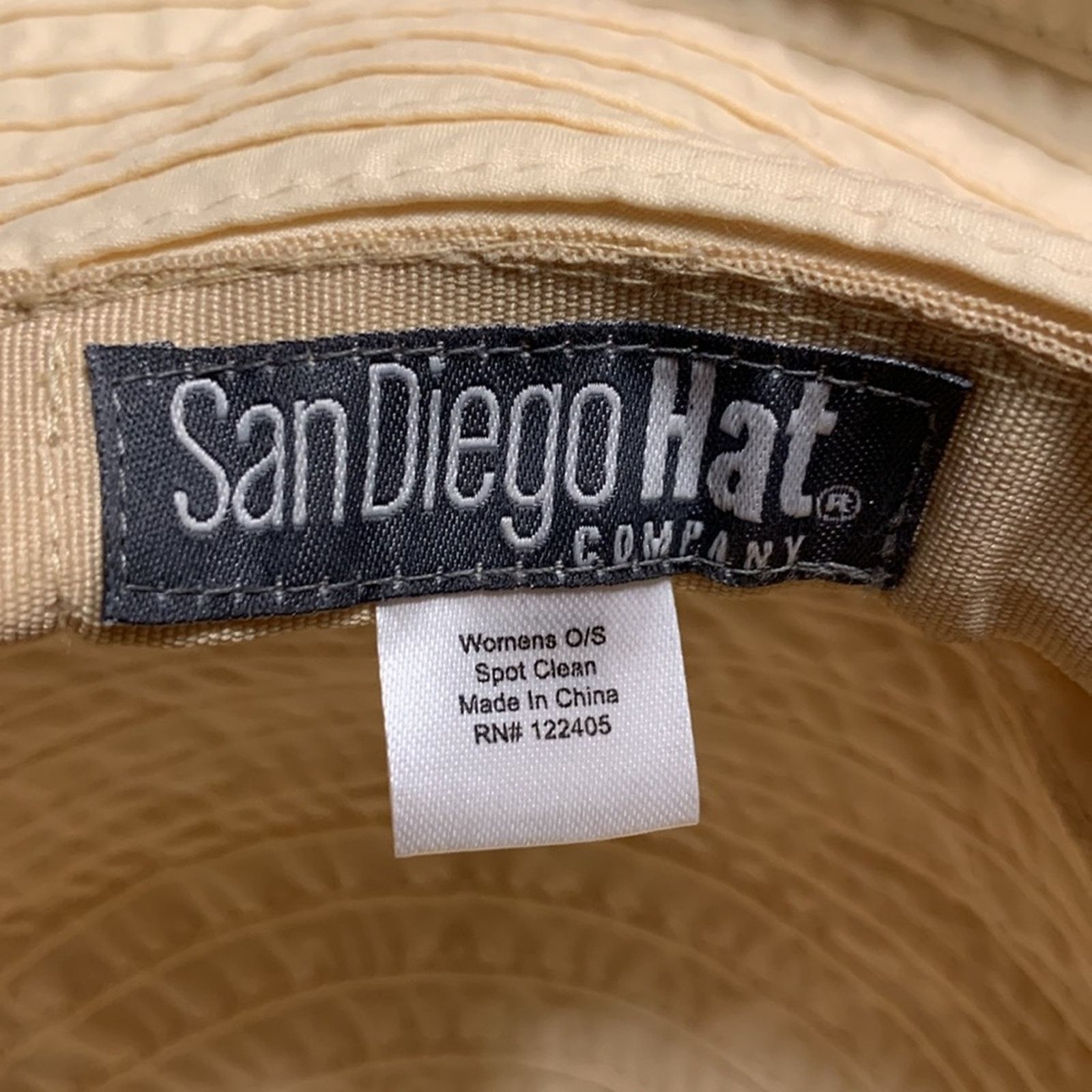 Vintage 60’s 70’s style floppy brim yellow San Diego Hat co. sunhat Size ONE SIZE - 12 Thumbnail