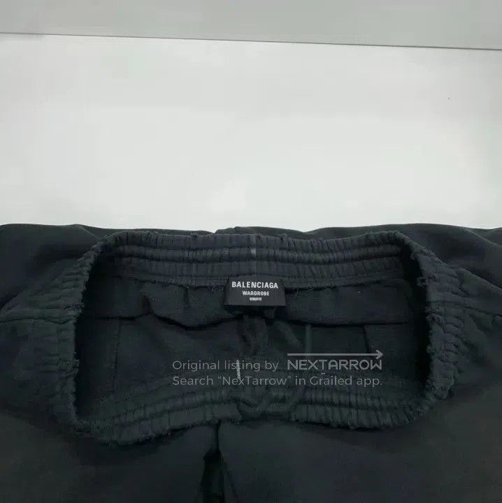 Balenciaga Balenciaga SS22 Logo Gray Sports Shorts. Size US 32 / EU 48 - 6 Thumbnail