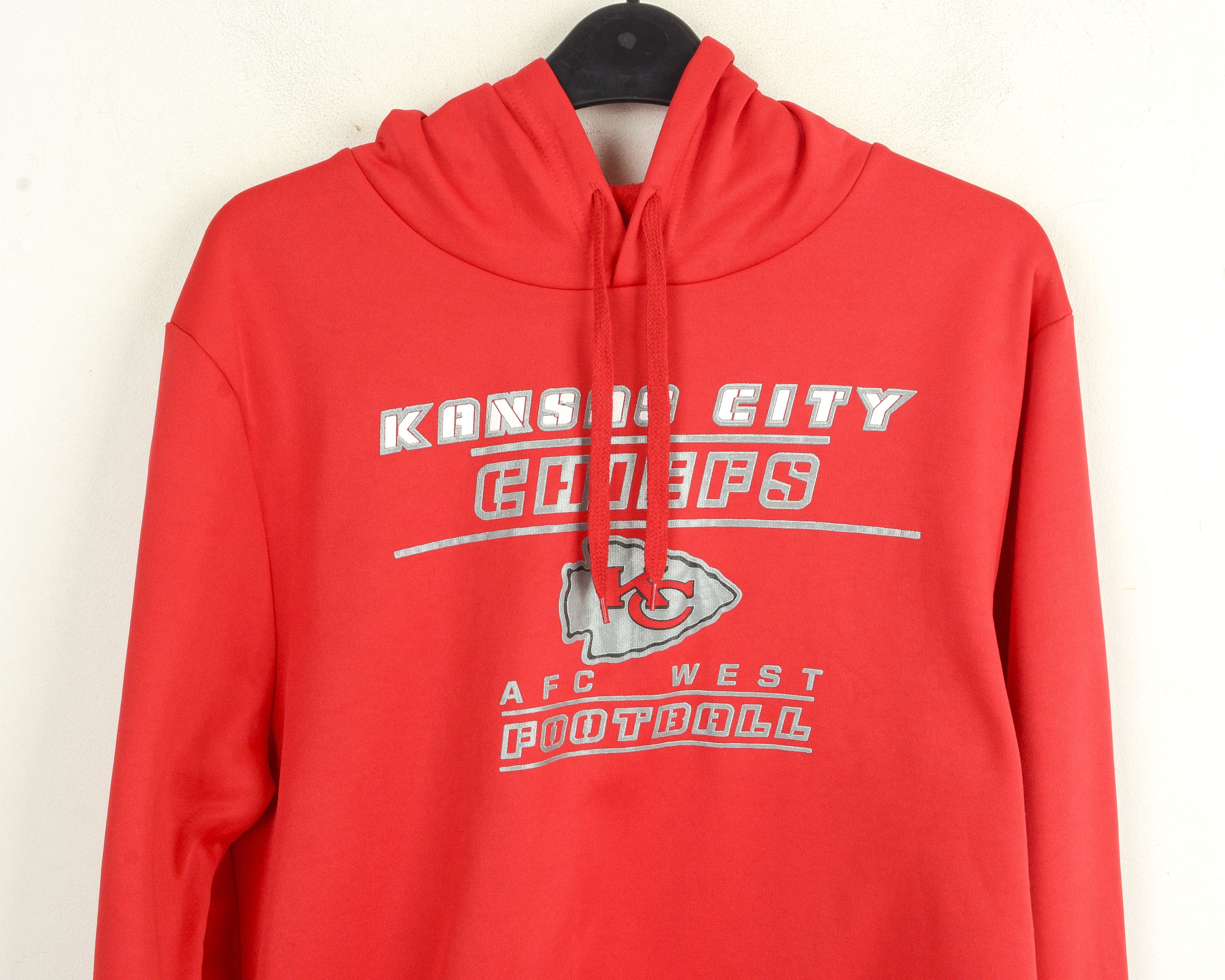 NFL Kansas City Chiefs Mens M Football Hoodie Jumper Pullover Size US L / EU 52-54 / 3 - 2 Thumbnail