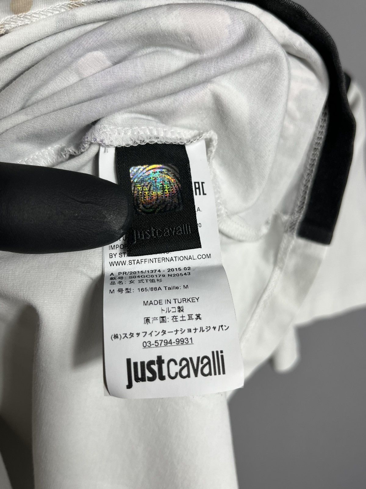 Just Cavalli just cavalli graphic art print t-shirt men’s cotton Size US M / EU 48-50 / 2 - 6 Thumbnail