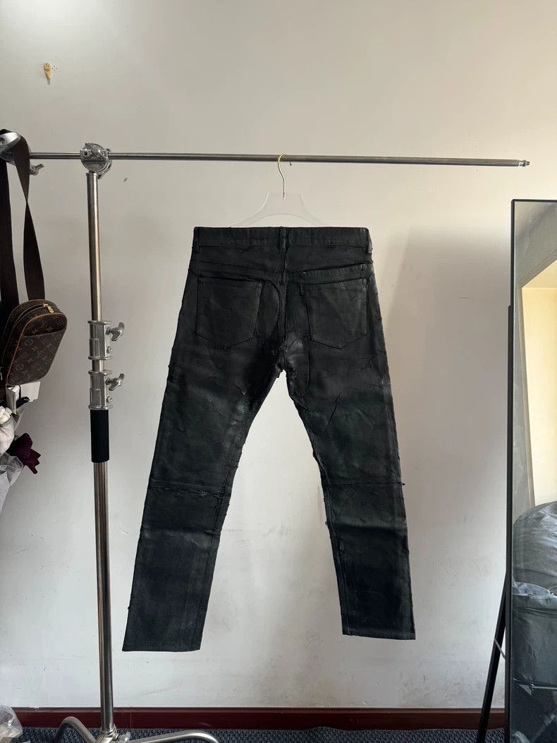 Givenchy Givenchy Coated Denim Pants by Givenchy -2507 Size US 31 - 2 Thumbnail