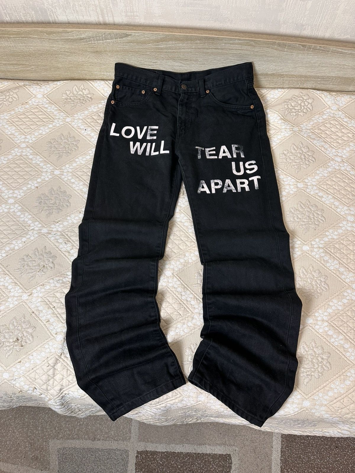 Levi's 🔥 Levis 505 Black Denim Pants W32 L34 Jeans Custom Vintage Size US 32 / EU 48 - 1 Thumbnail
