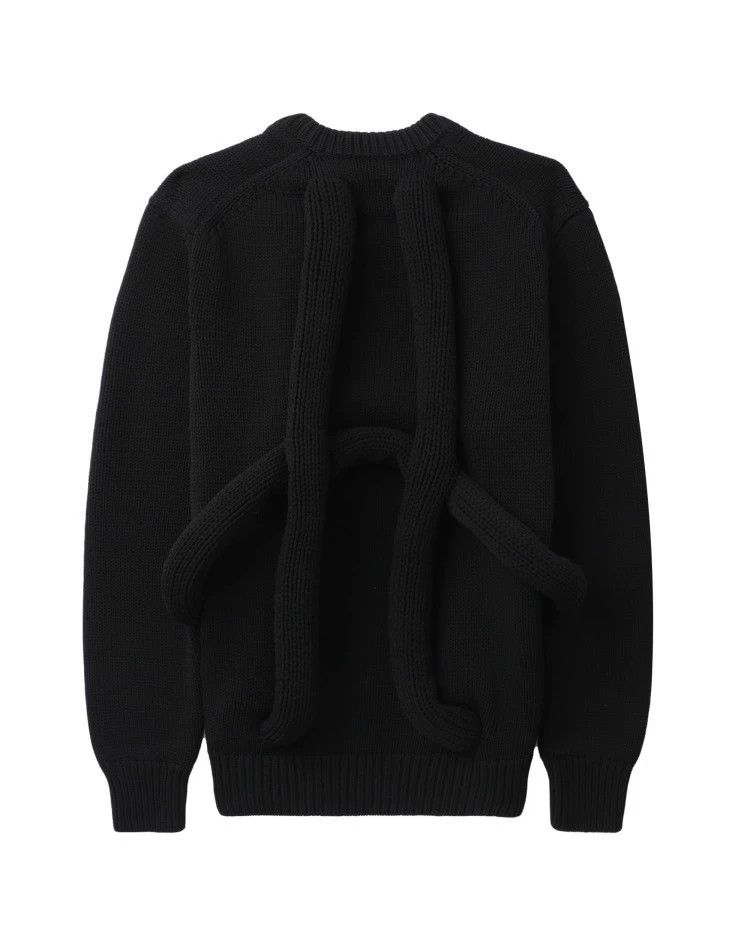Comme des Garcons Comme Des Garcons Black three-dimensional thick rope sweat Size M / US 6-8 / IT 42-44 - 2 Thumbnail