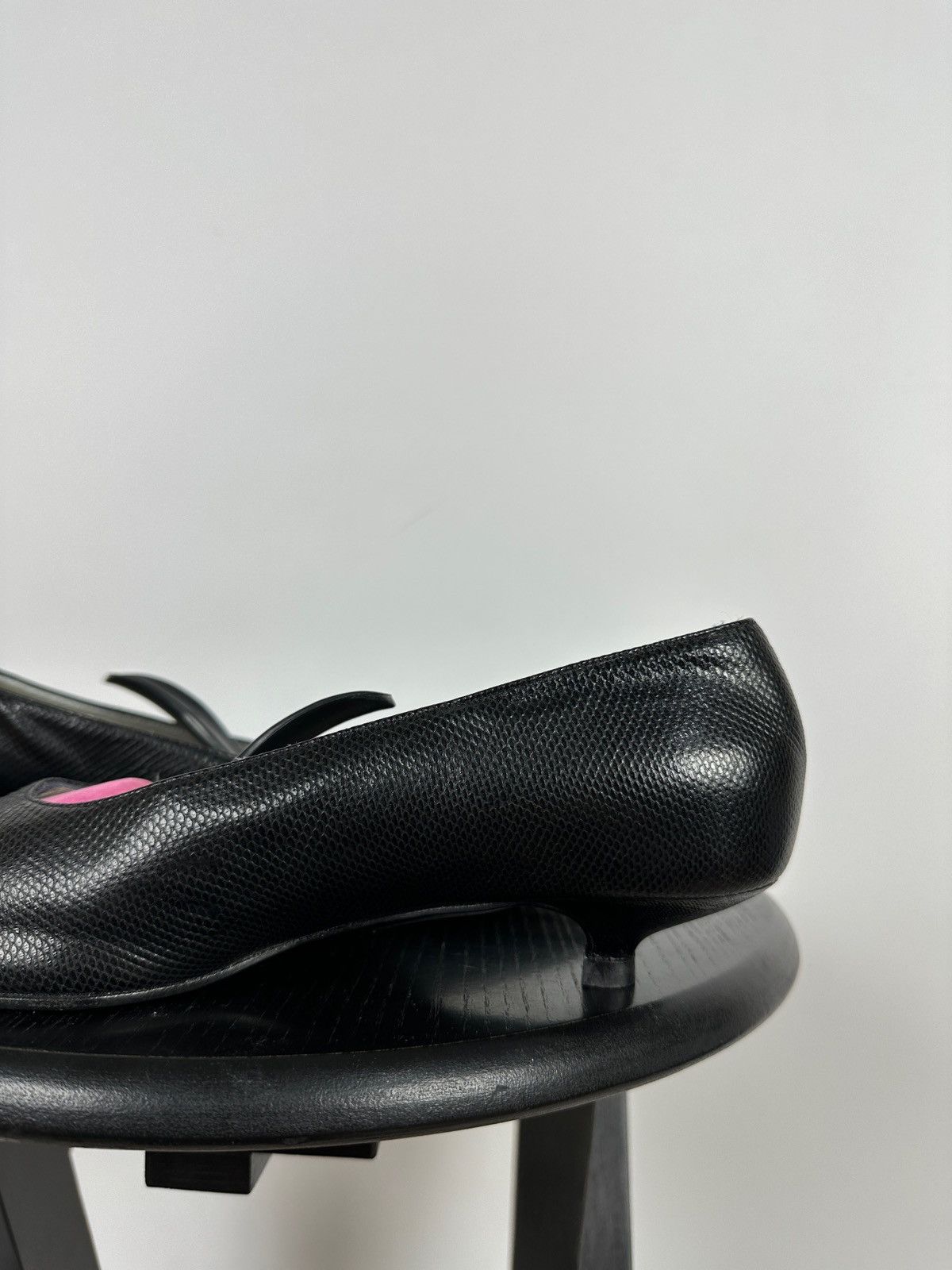 Gucci Vintage Gucci Tom Ford Black Leather Heels Size US 7.5 / IT 37.5 - 15 Thumbnail