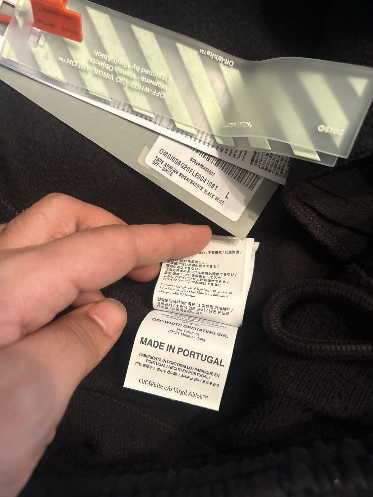 Off-White Off White Tape Arrows Sweatshort Size US 36 / EU 52 - 4 Thumbnail