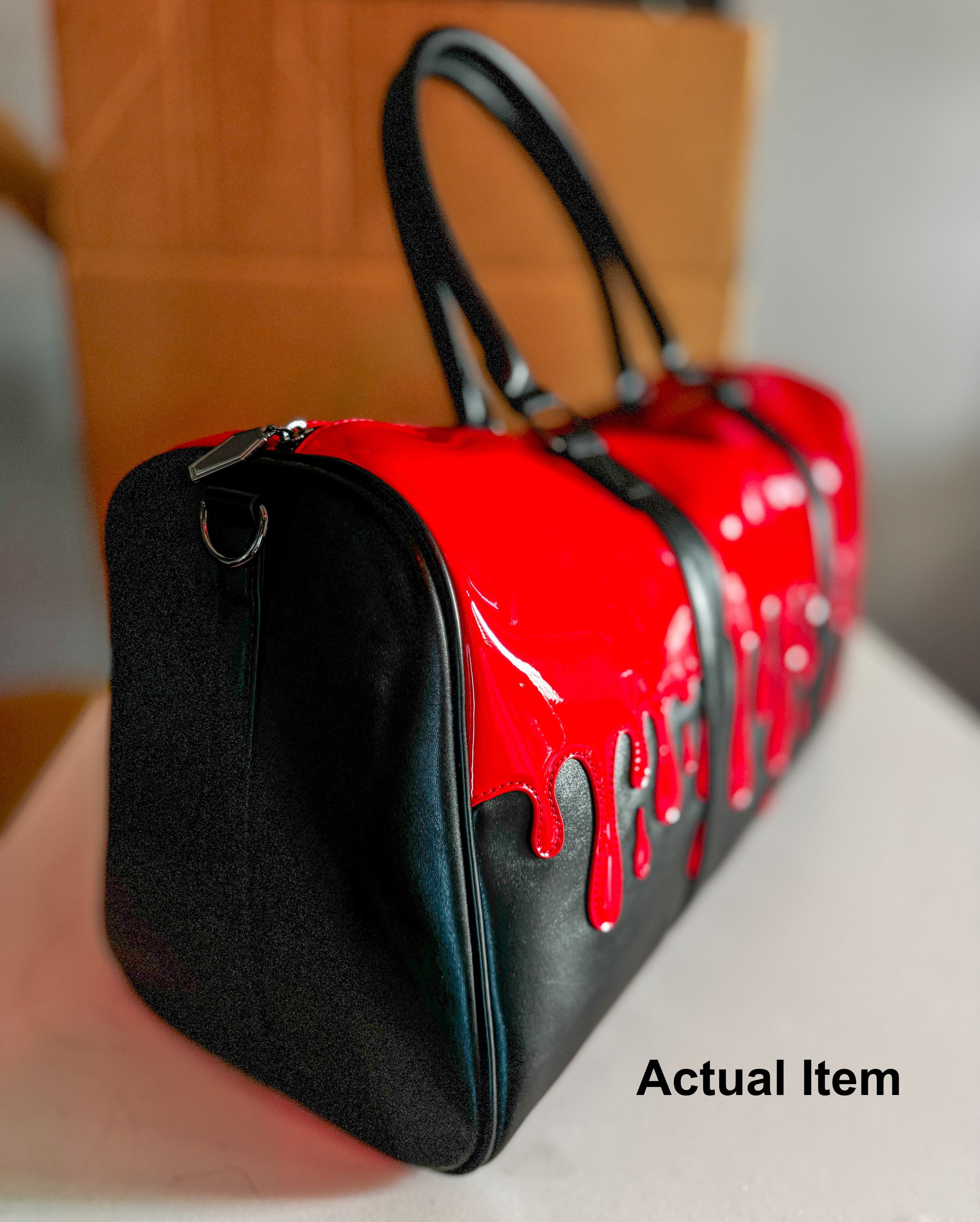 Other Foxblood - Bloody Drip Weekender Bag by Foxblood Size ONE SIZE - 4 Thumbnail
