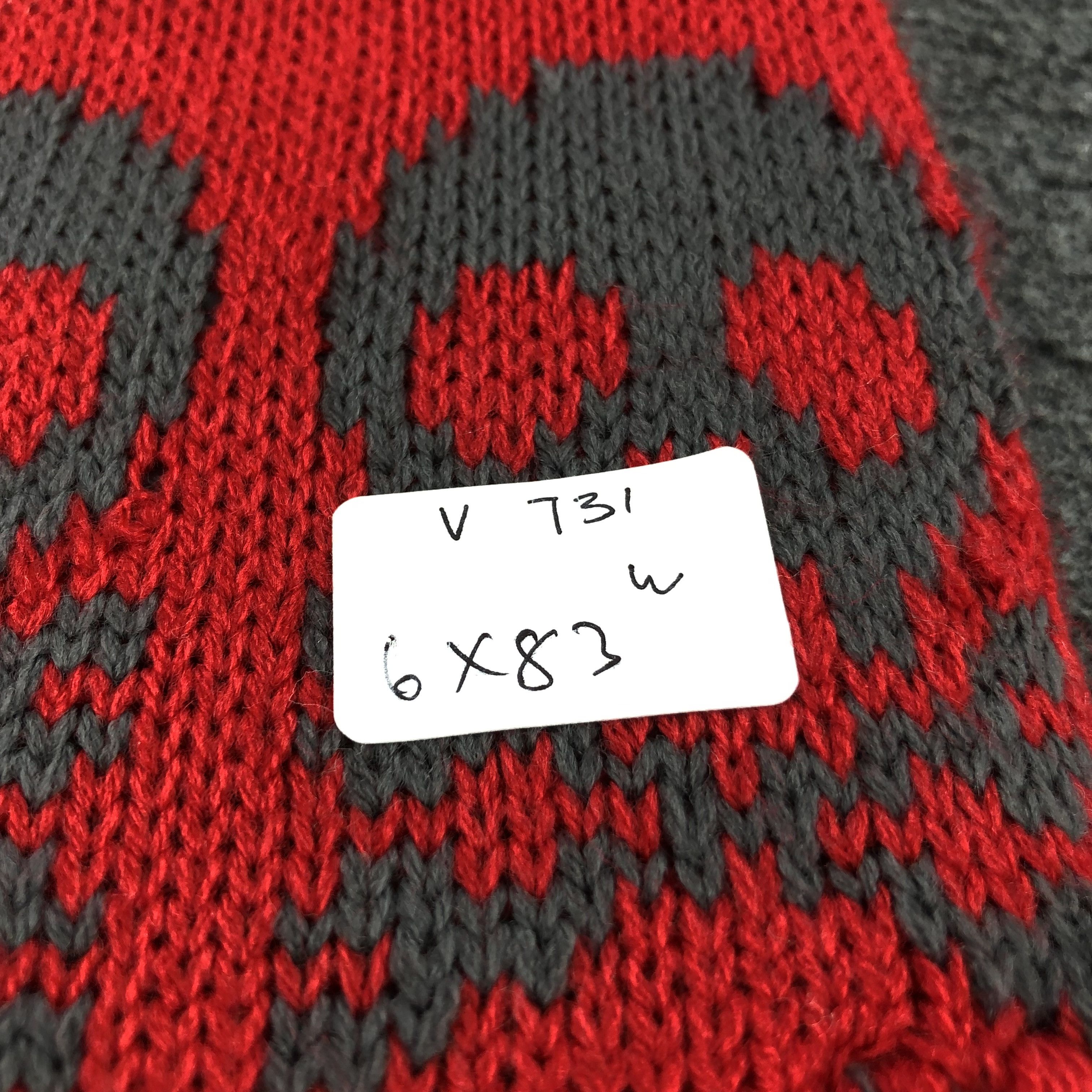Seditionaries Jolly Roger Skulls and Bones Wool Scarf Muffler V731 Size ONE SIZE - 5 Thumbnail