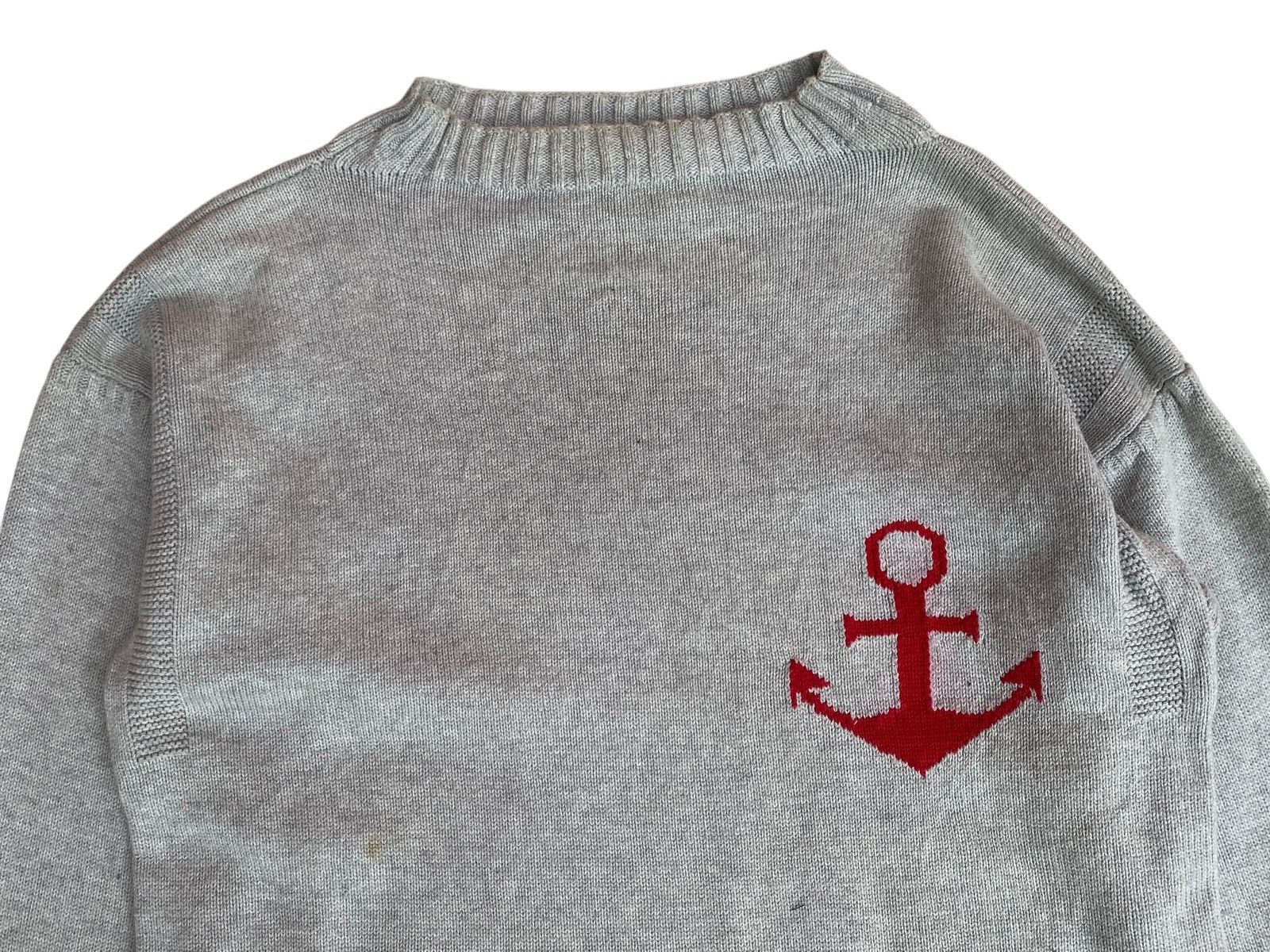 Beams Plus × Japanese Brand × Vintage Vtg Beam Plus Knit Sweater Size L / US 10 / IT 46 - 3 Thumbnail