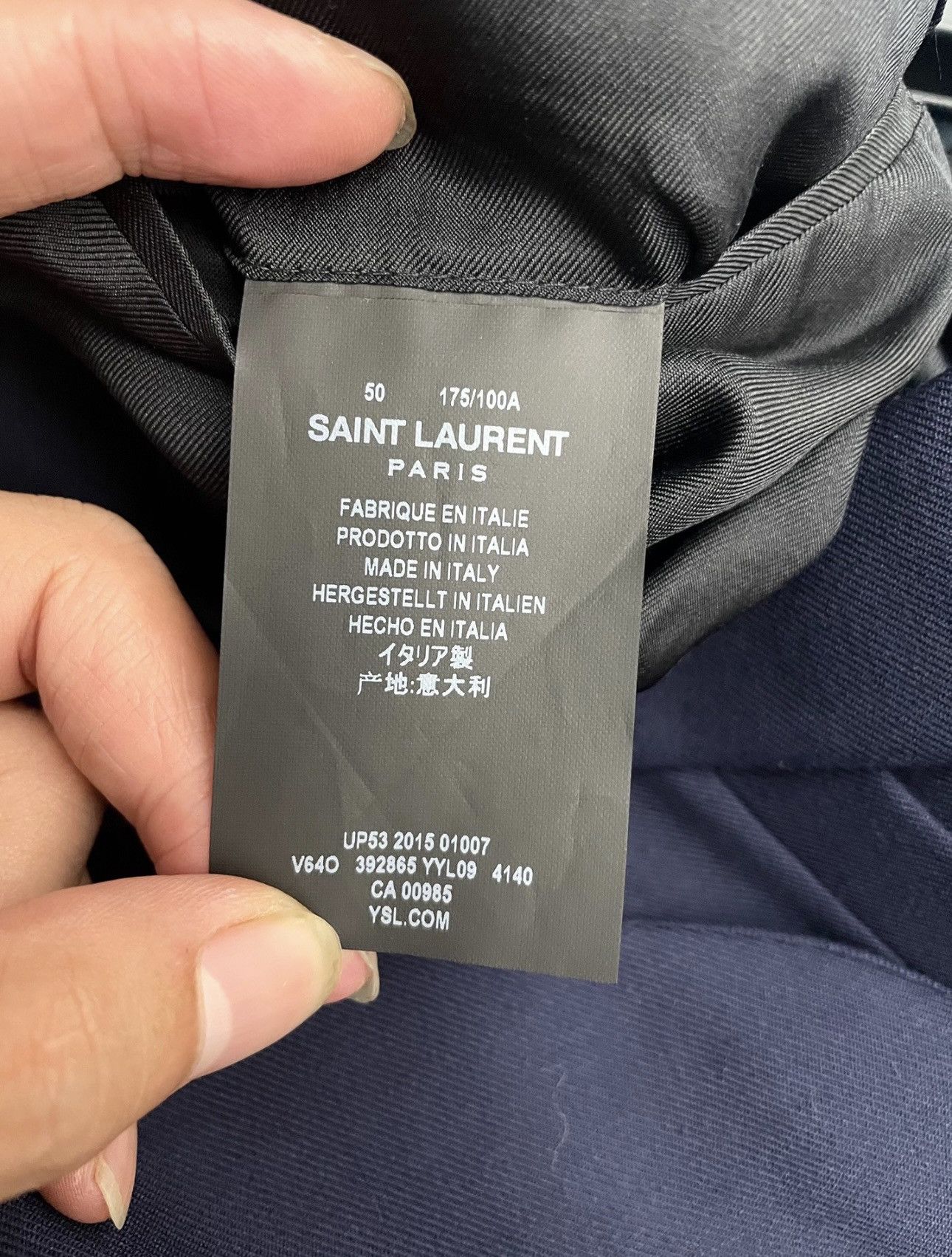 Saint Laurent Paris Saint Laurent 2015 blazer suits Size 50S - 4 Thumbnail