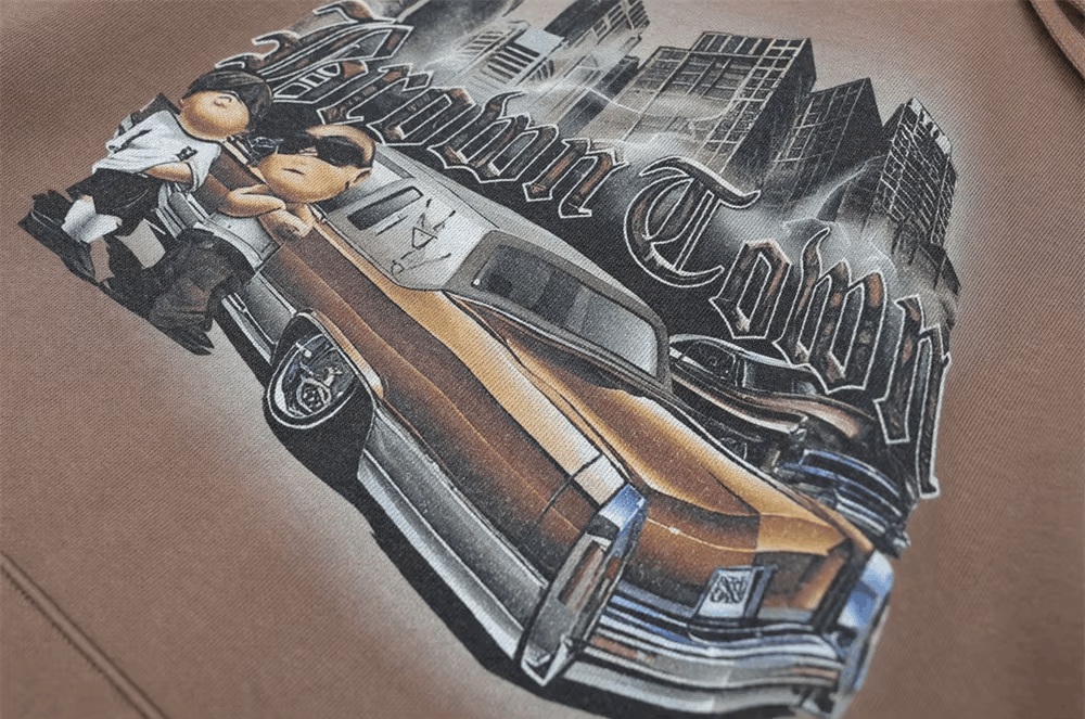 Japanese Brand × Vintage "Thug Car-L" Hoodie Size US L / EU 52-54 / 3 - 2 Thumbnail