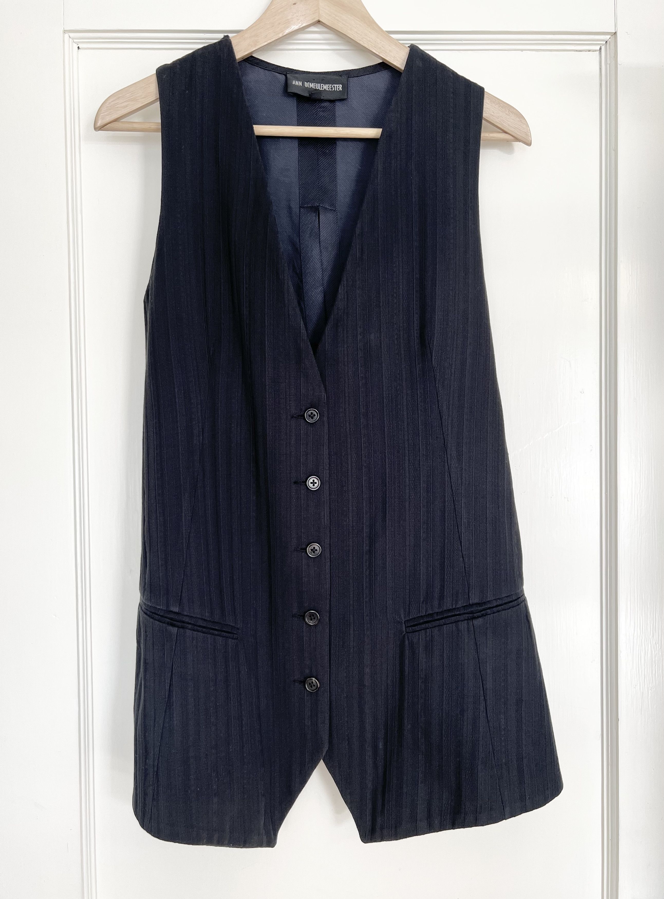 Ann Demeulemeester Ann Demeulemeester Victorian Poet Vest Gilet Waistcoat FR 38 Size M / US 6-8 / IT 42-44 - 2 Thumbnail