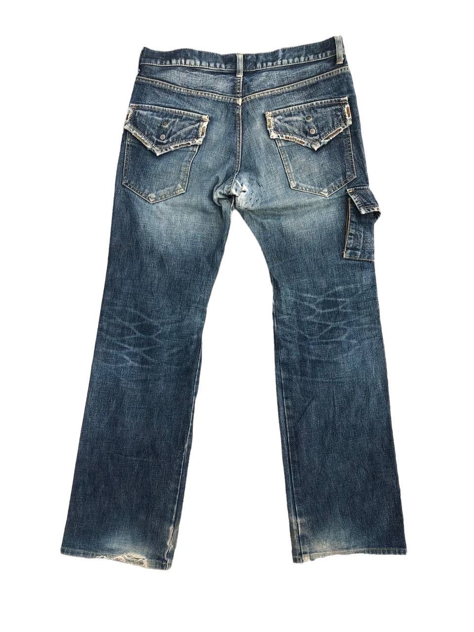 ABAHOUSE × Japanese Brand VINTAGE ABAHOUSE DISTRESSED DENIM Size US 34 / EU 50 - 2 Thumbnail