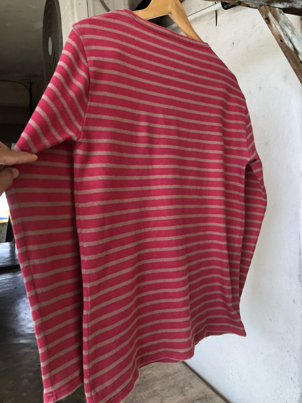 Saint James Vintage 90s Saint James Heavyweight Cotton Striped Breton Size US M / EU 48-50 / 2 - 10 Thumbnail