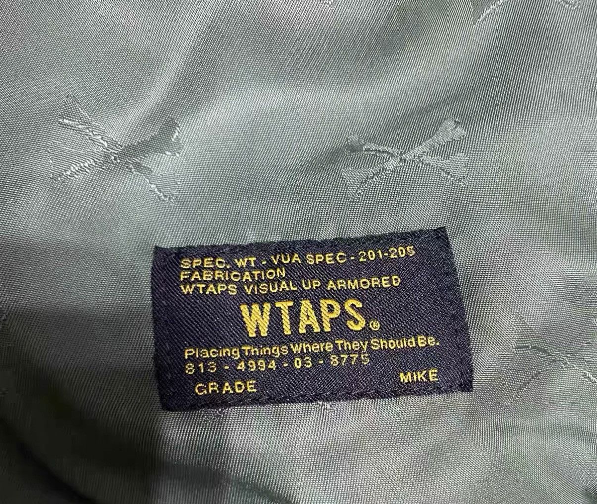 Wtaps WTAPS 16AW TEAM Bone Embroidered Padded Jacket J16 Size US S / EU 44-46 / 1 - 5 Thumbnail