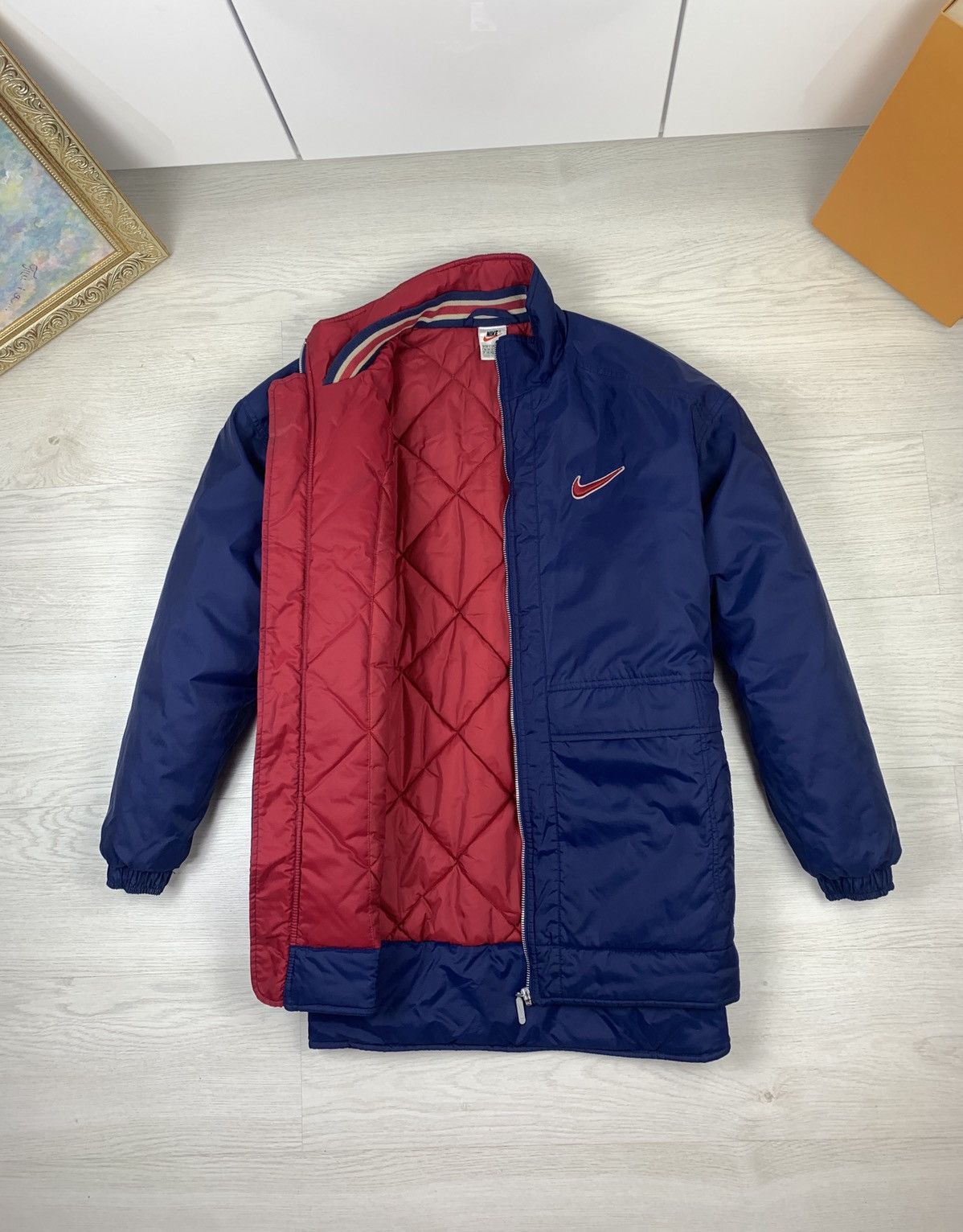 Vintage Vintage 90s Nike Embroidered Big Logo Swoosh Jacket Size US M / EU 48-50 / 2 - 5 Thumbnail