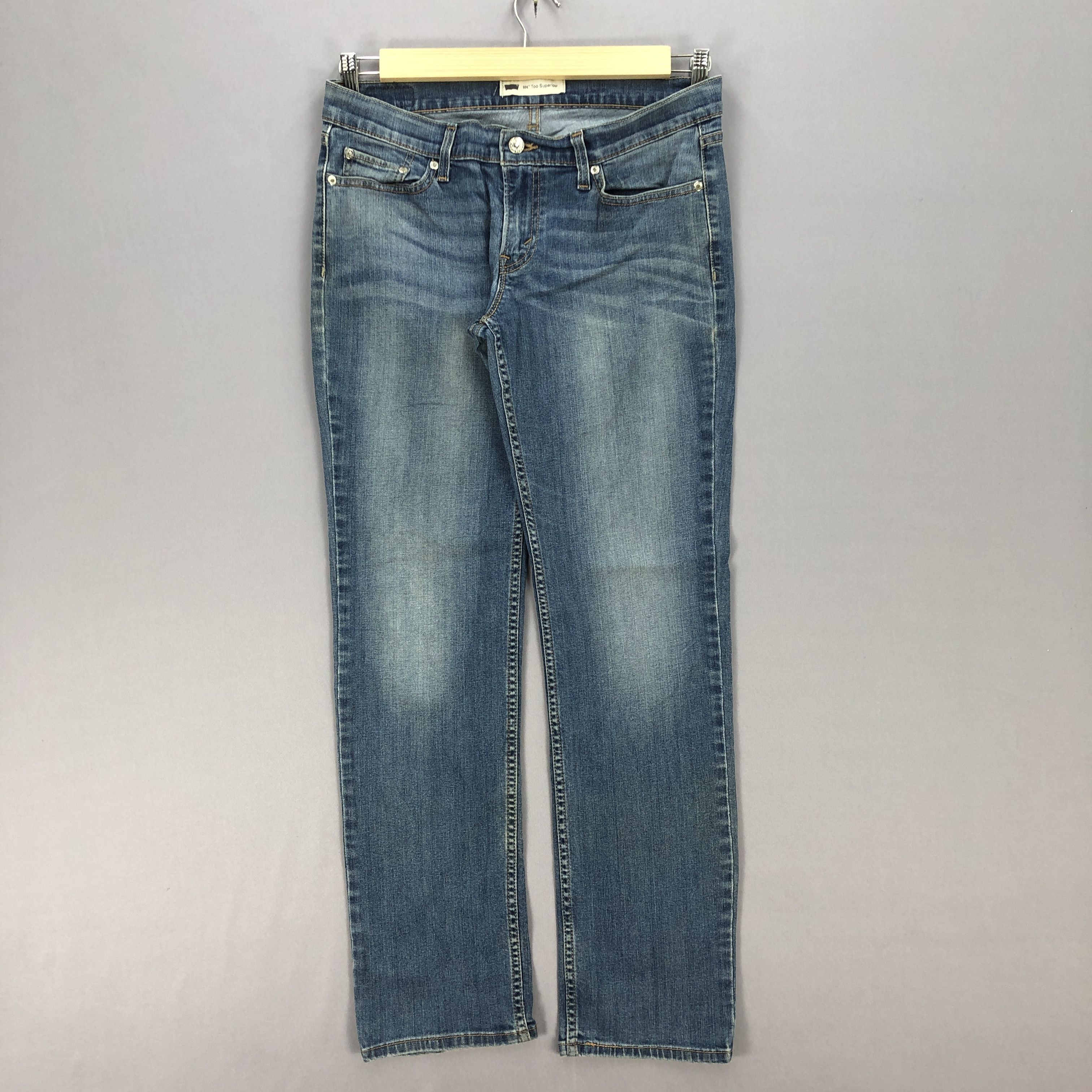 Levi's Vintage Levi's Skinny Jeans Levis Slim Tapered Denim Pants Size US 34 / EU 50 - 1 Thumbnail