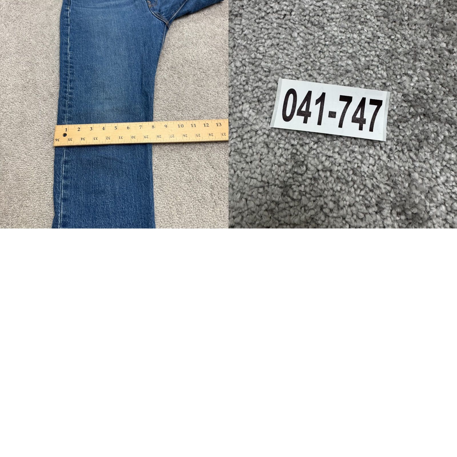 Levi's Levi's 501 Jeans Womens Regular Straight Denim Blue High Rise 28x26 Vintage No Size 42" / US 20 - 10 Thumbnail