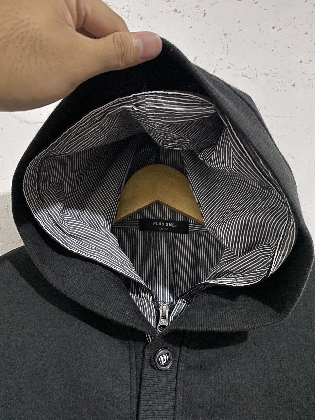 If Six Was Nine × Japanese Brand × Le Grande Bleu (L.G.B.) 🖤BLACKFRIDAY🖤Plusone Hoodie Double Layer Ifsixwasnine Lgb Size US L / EU 52-54 / 3 - 6 Thumbnail