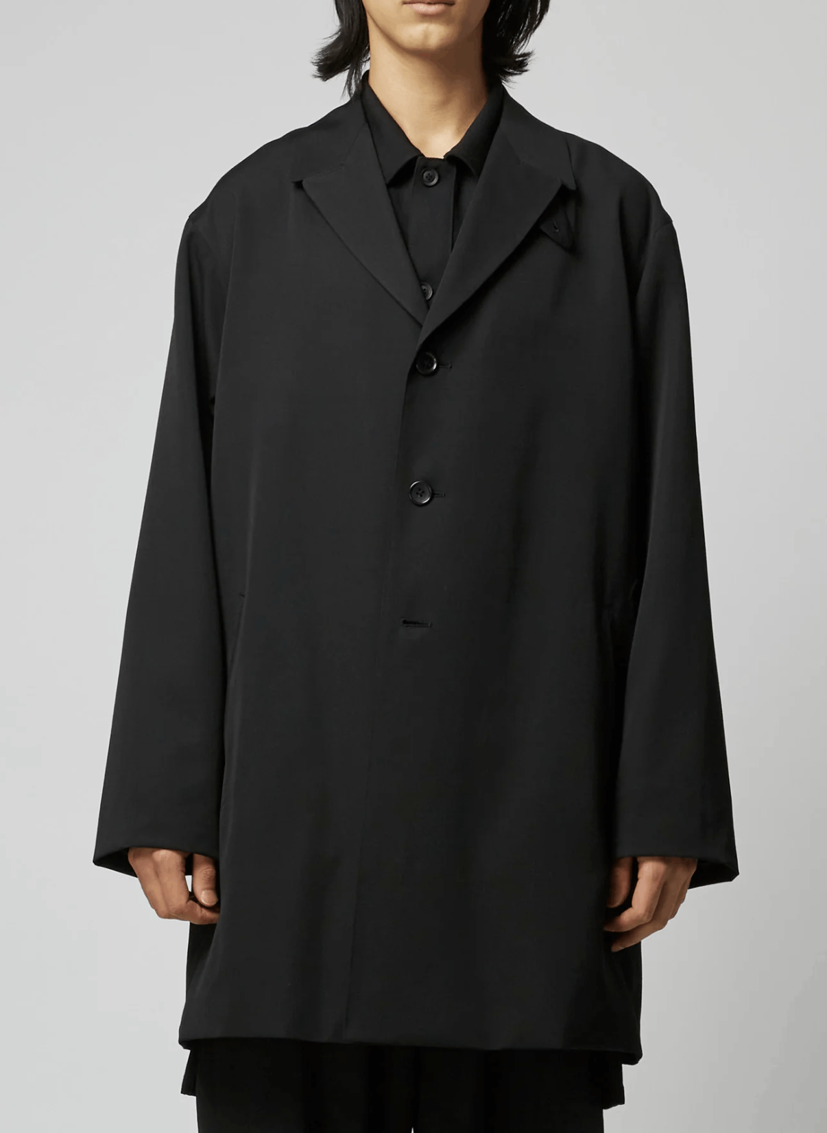 ヨウジヤマモト WOOL GABARDINE W GUSSET JACKET WOOL GABARDINE