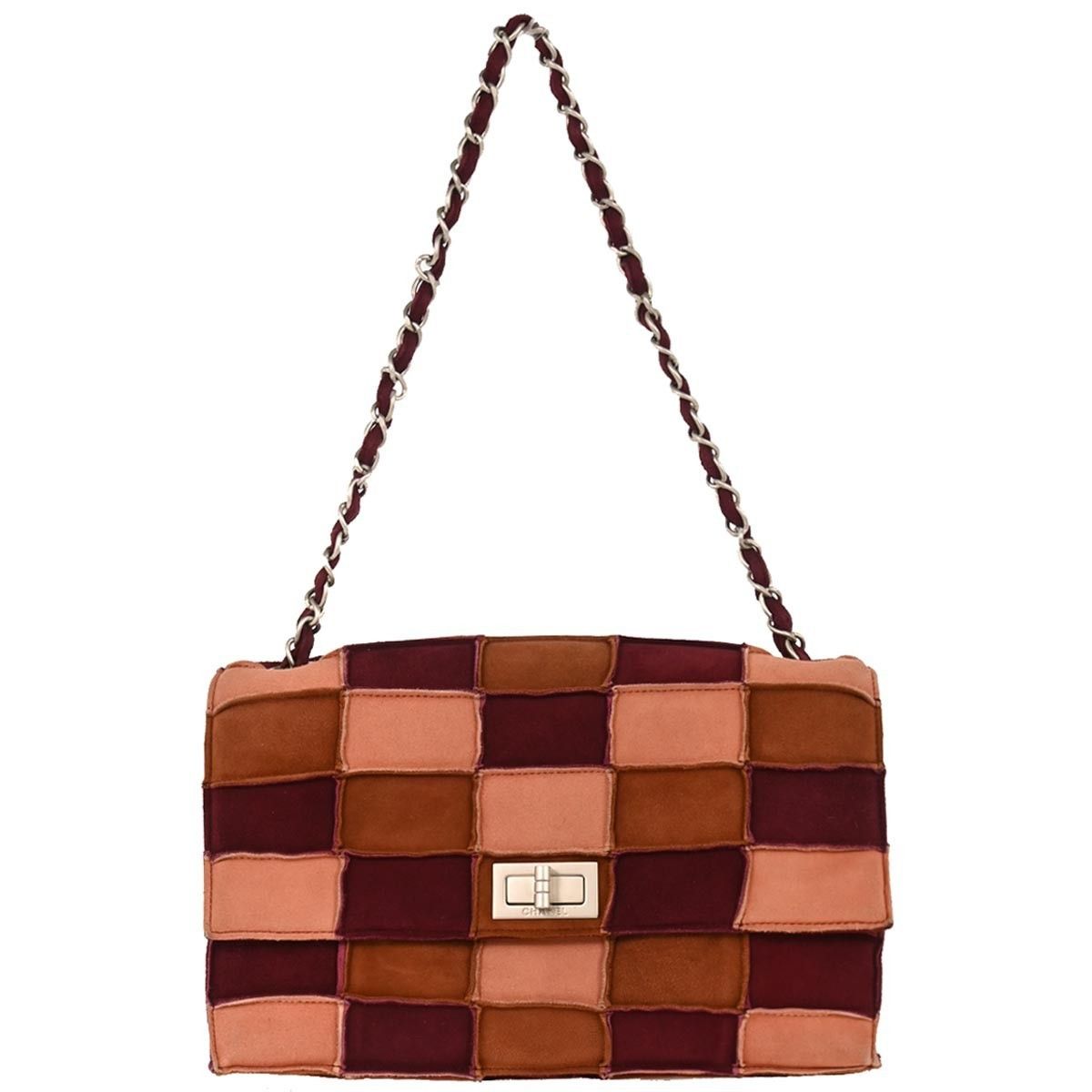 Chanel Chanel Reissue Flap Bag Suede Patchwork Size ONE SIZE - 1 Thumbnail