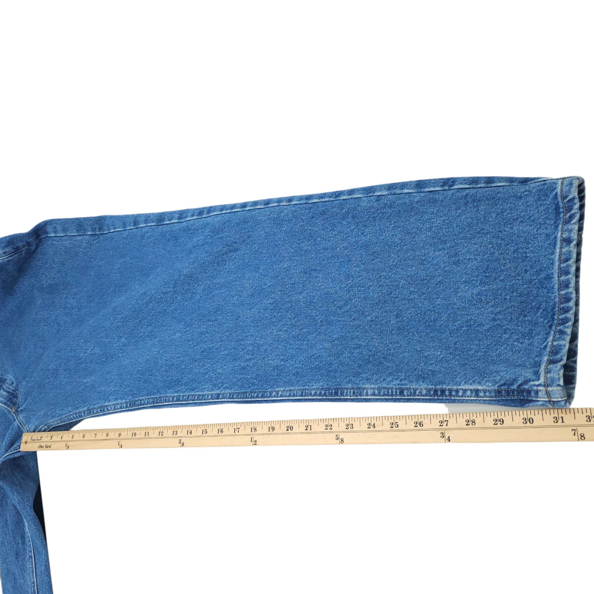 Carhartt Carhartt Relaxed Fit B160 STW Jeans Mens 44x32 Medium Wash Size US 44 / EU 60 - 5 Thumbnail