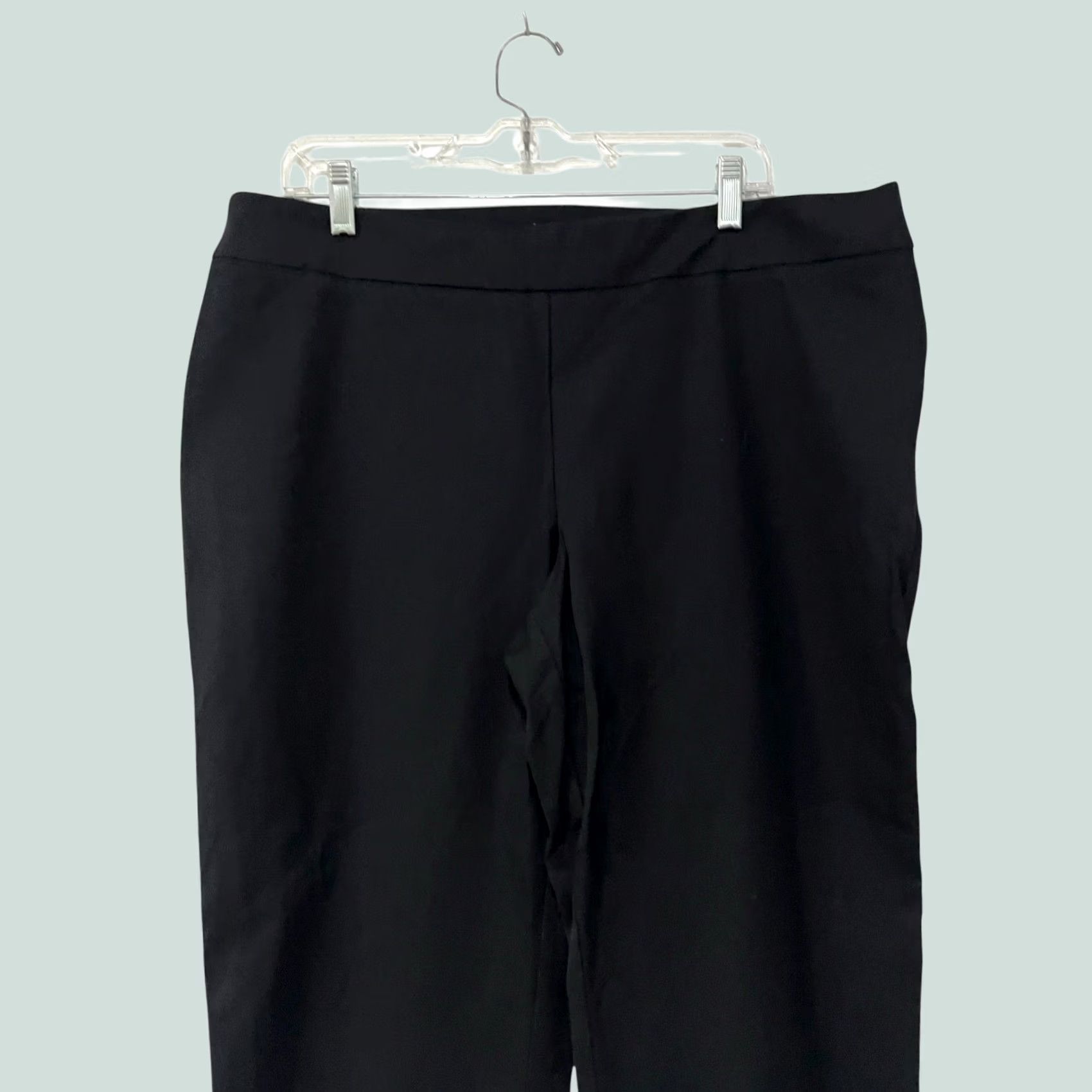 Vintage CHICO'S Black Ultimate Fit Getaway Pants Side Zip Slimming XL Women Pants Short Slimming Chino 3 Short NWT Size 40" / US 18 - 1 Thumbnail