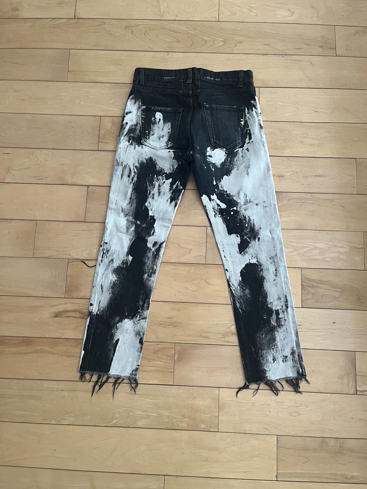 Saint Laurent Paris Saint Laurent Hedi Era D02 Skinny Jeans Size US 27 - 2 Thumbnail
