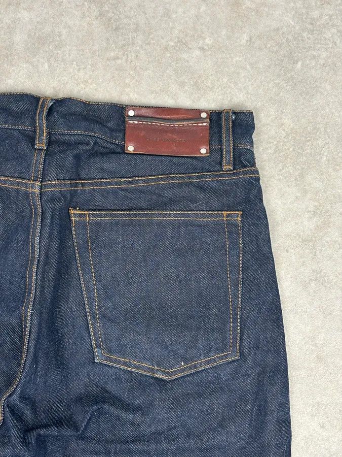 Dries Van Noten Dries Van Noten Navy Denim Contrast Stitch Shorts Size 28" / US 6 / IT 42 - 8 Thumbnail