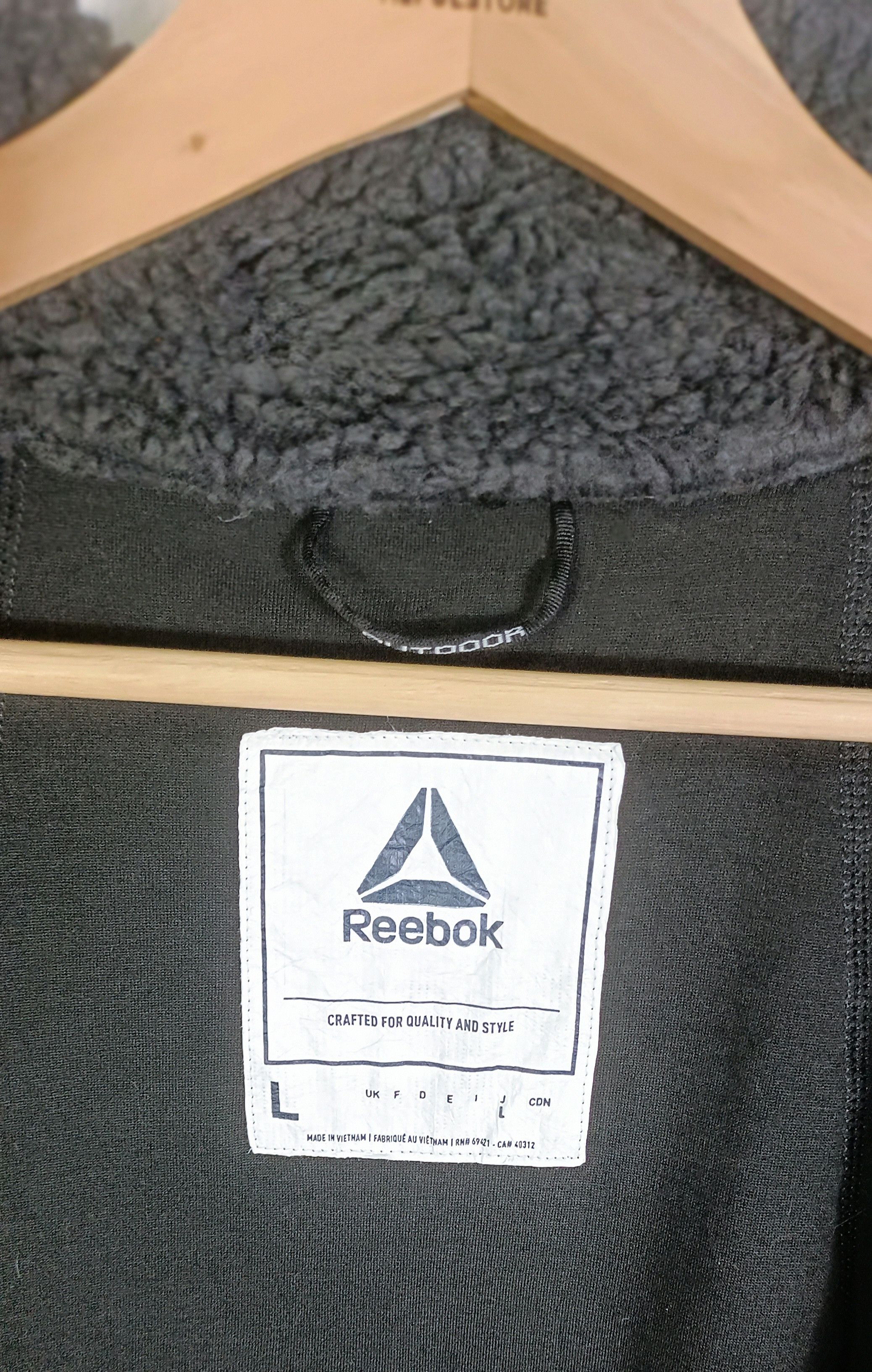 Reebok Reebok Outdoor Fleece Men Jacket Size US M / EU 48-50 / 2 - 7 Thumbnail