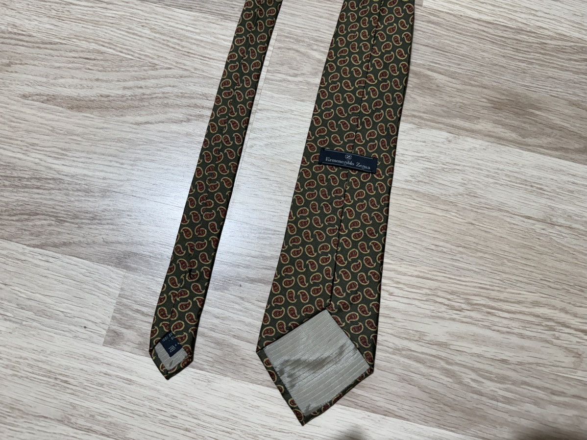 Designer × Ermenegildo Zegna × Vintage Ermenegildo Zegna tie Size ONE SIZE - 3 Thumbnail